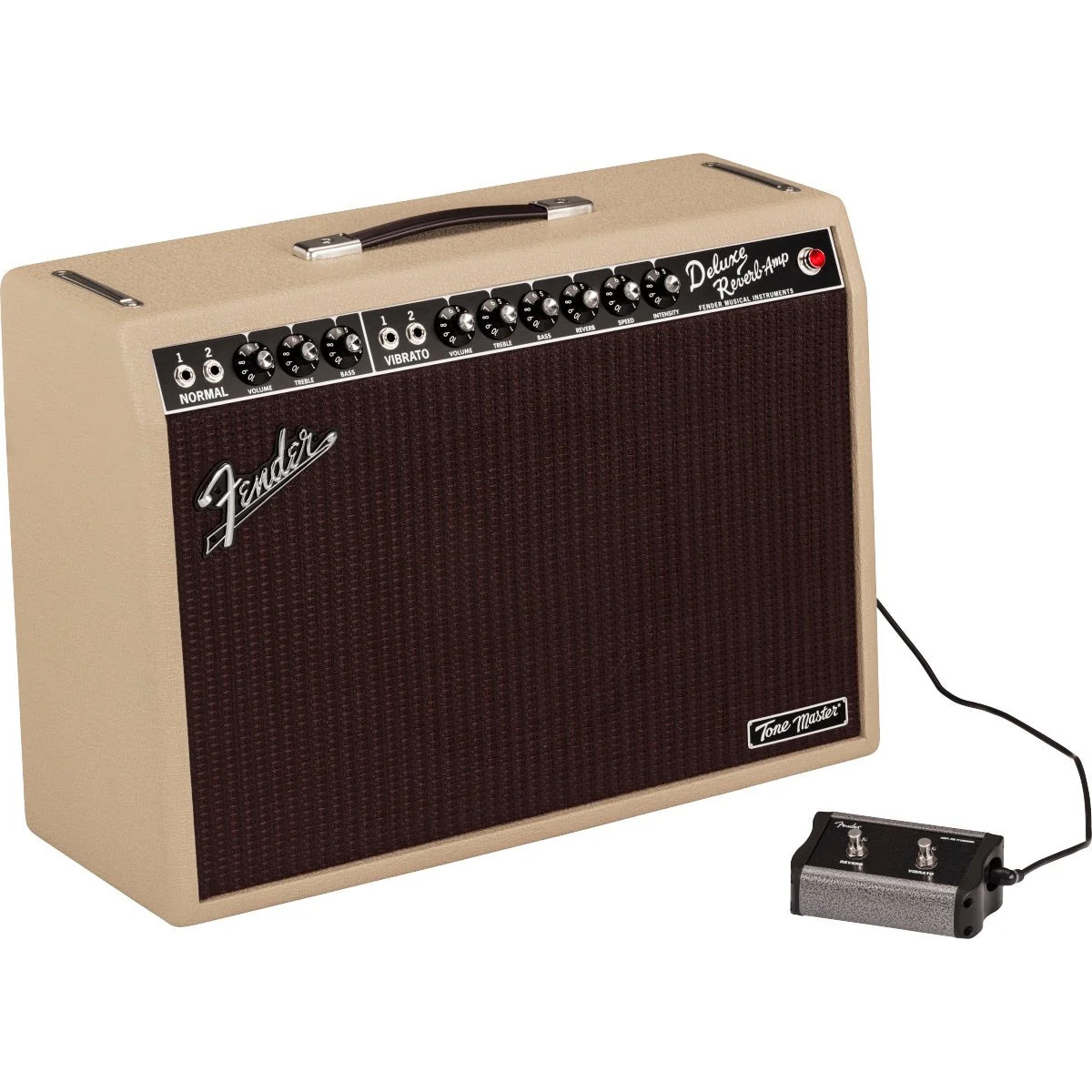 Fender - Tone Master® Deluxe Reverb® Blonde 120V 2274100982 - Image 4