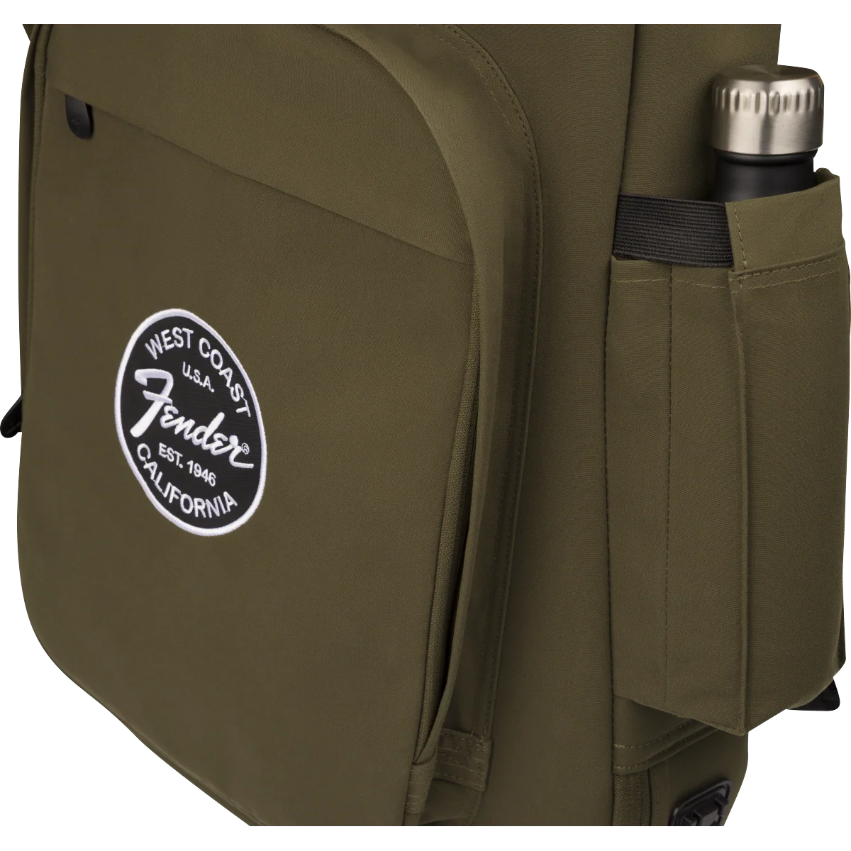 Fender - Troubadour™ Electric Guitar Gig Bag - Olive - 099-1512-498 - Image 3