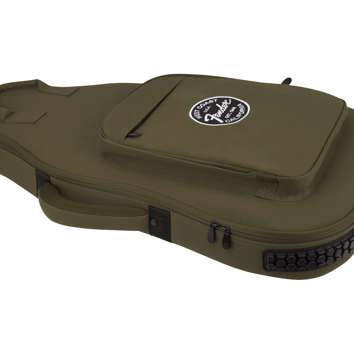 Fender - Troubadour™ Electric Guitar Gig Bag - Olive - 099-1512-498 - Image 5