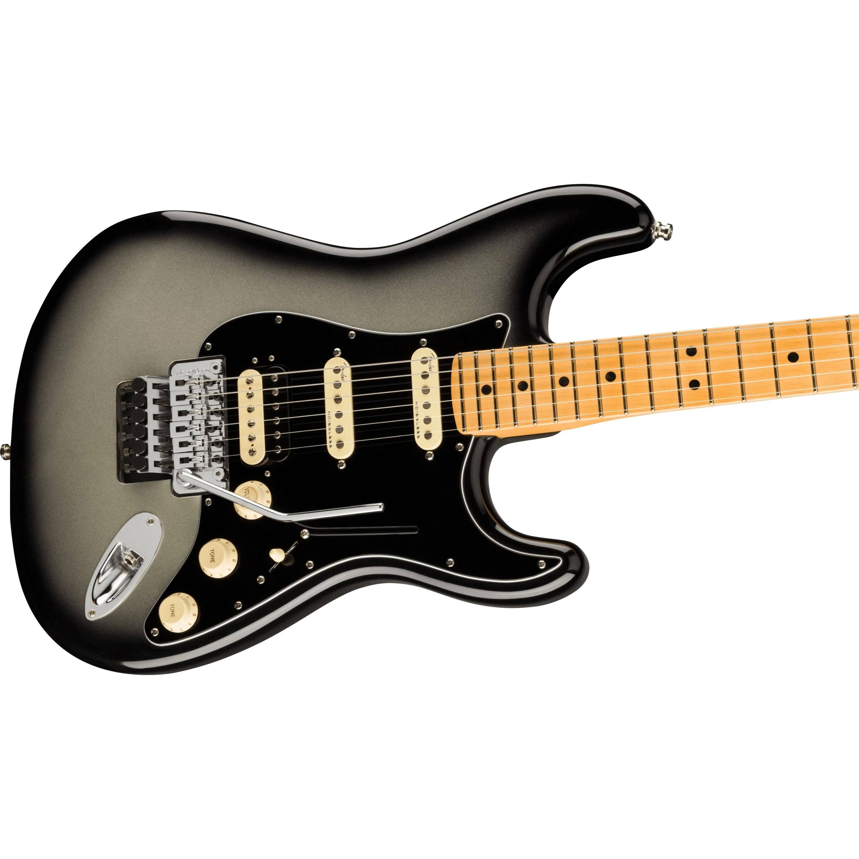 Fender - Ultra Luxe Stratocaster® Floyd Rose® HSS - Maple Fingerboard - Silverburst 011-8072-791 - Image 3