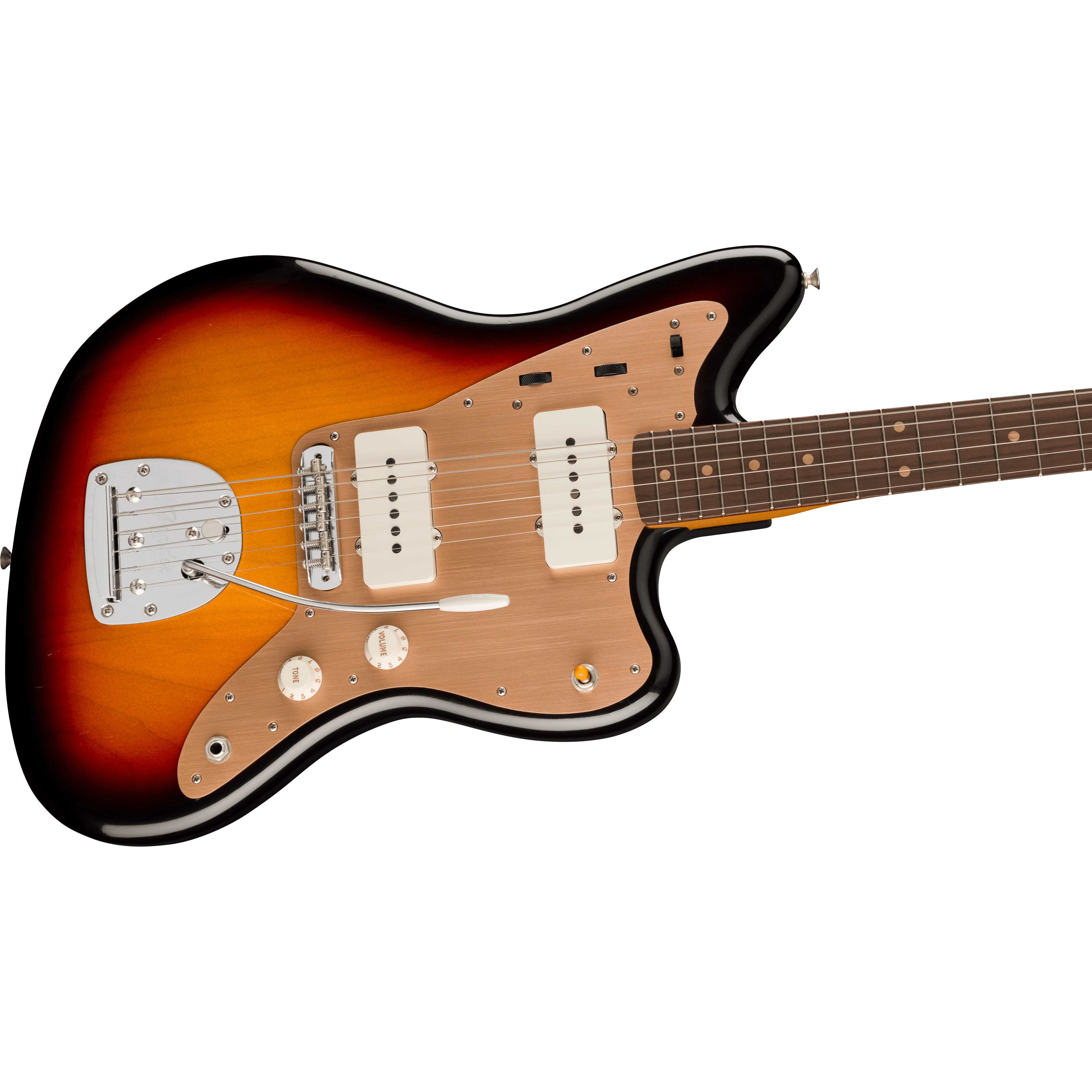 Fender - Vintera® II Road Worn® '50s Jazzmaster® - Rosewood Fingerboard - 3-Color Sunburst - 014-9080-300 - Image 3