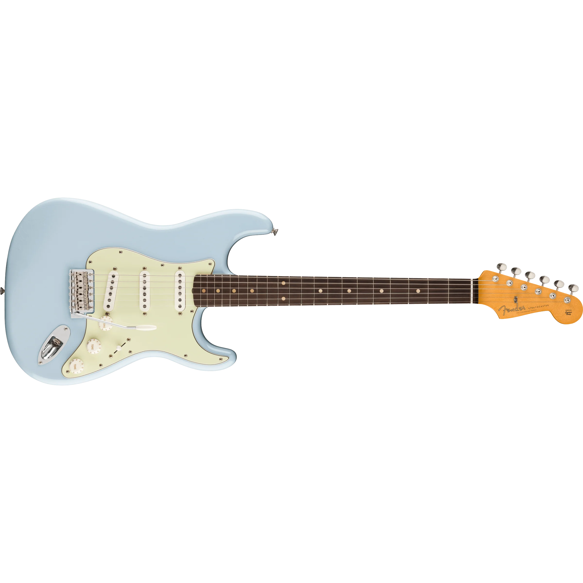 Fender - Vintera® II Road Worn® '60s Stratocaster® - Rosewood Fingerboard - Sonic Blue - 014-8080-372
