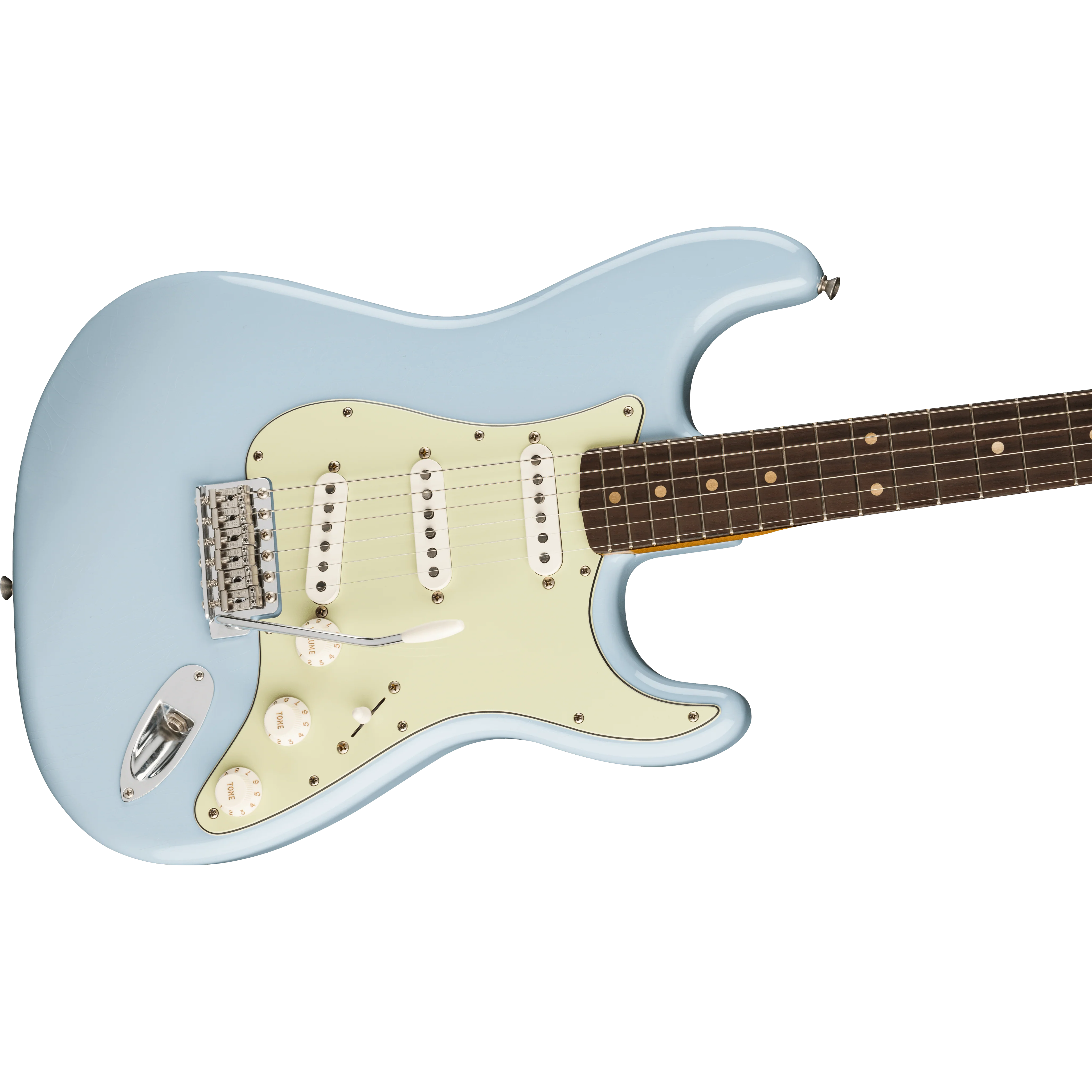 Fender - Vintera® II Road Worn® '60s Stratocaster® - Rosewood Fingerboard - Sonic Blue - 014-8080-372 - Image 3