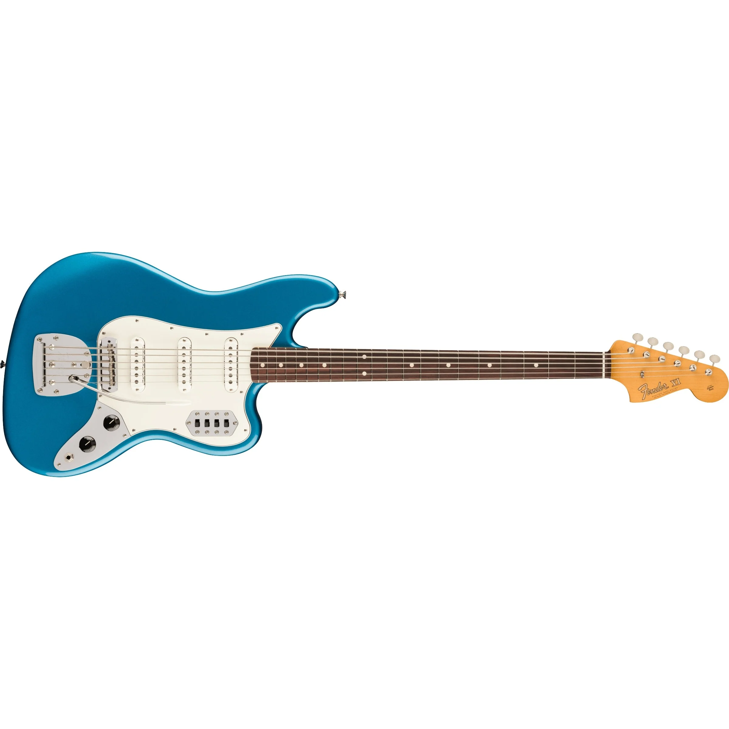 Fender - Vintera® II '60s Bass VI - Rosewood Fingerboard - Lake Placid Blue 014-9240-302