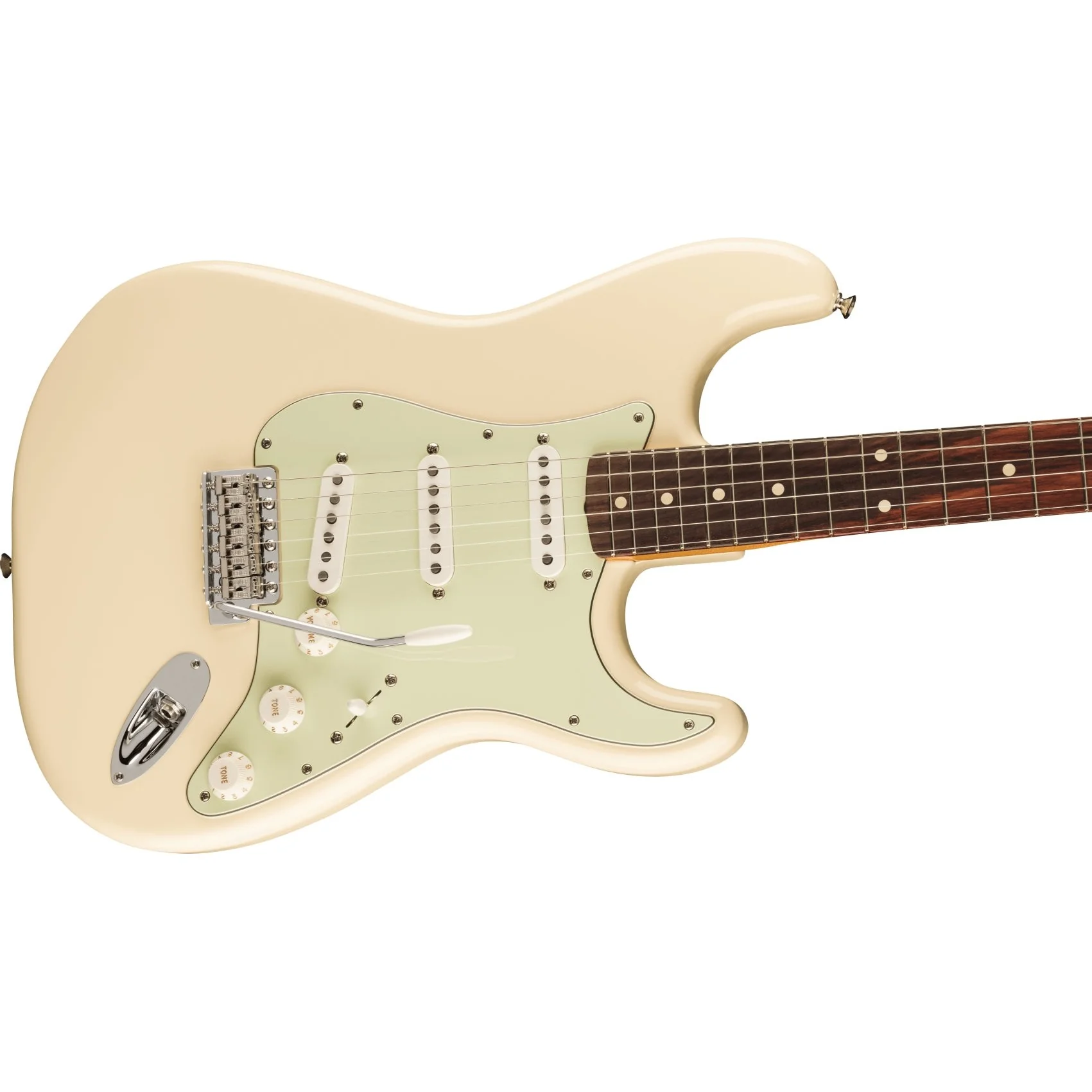 Fender - Vintera® II '60s Stratocaster® - Rosewood Fingerboard RW - Olympic White 014-9020-305 - Image 3