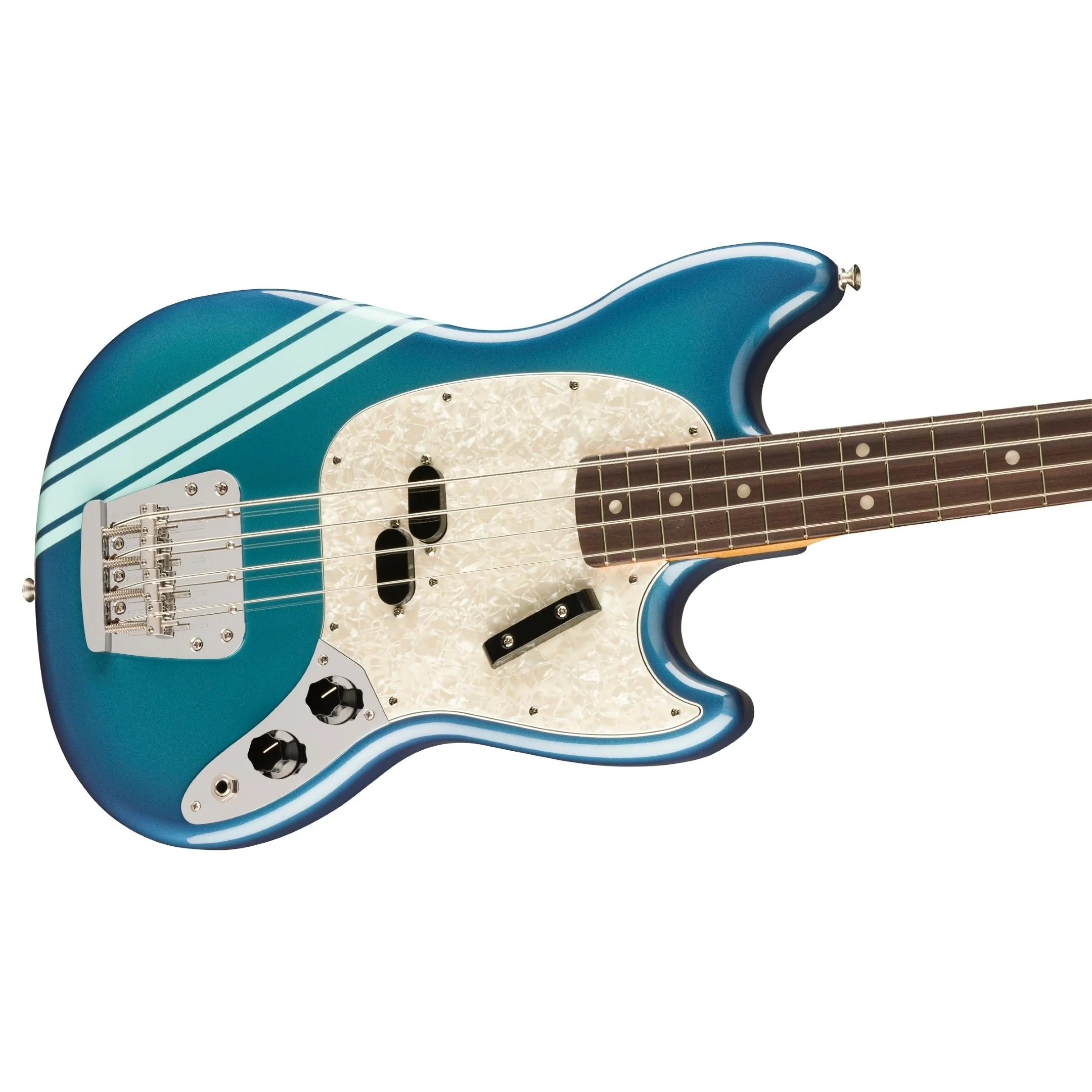 Fender - Vintera® II '70s Competition Mustang® Bass  - Competition Burgundy - 014-9260-320 - Image 3