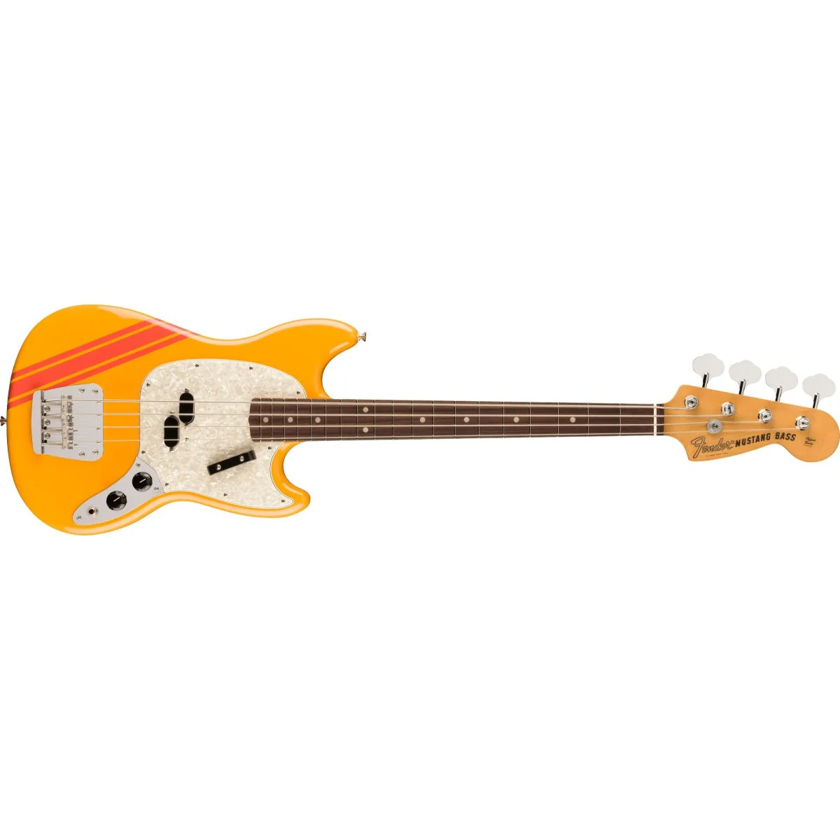 Fender - Vintera® II '70s Competition Mustang® Bass -  Rosewood Fingerboard -  Competition Orange - 014-9260-339