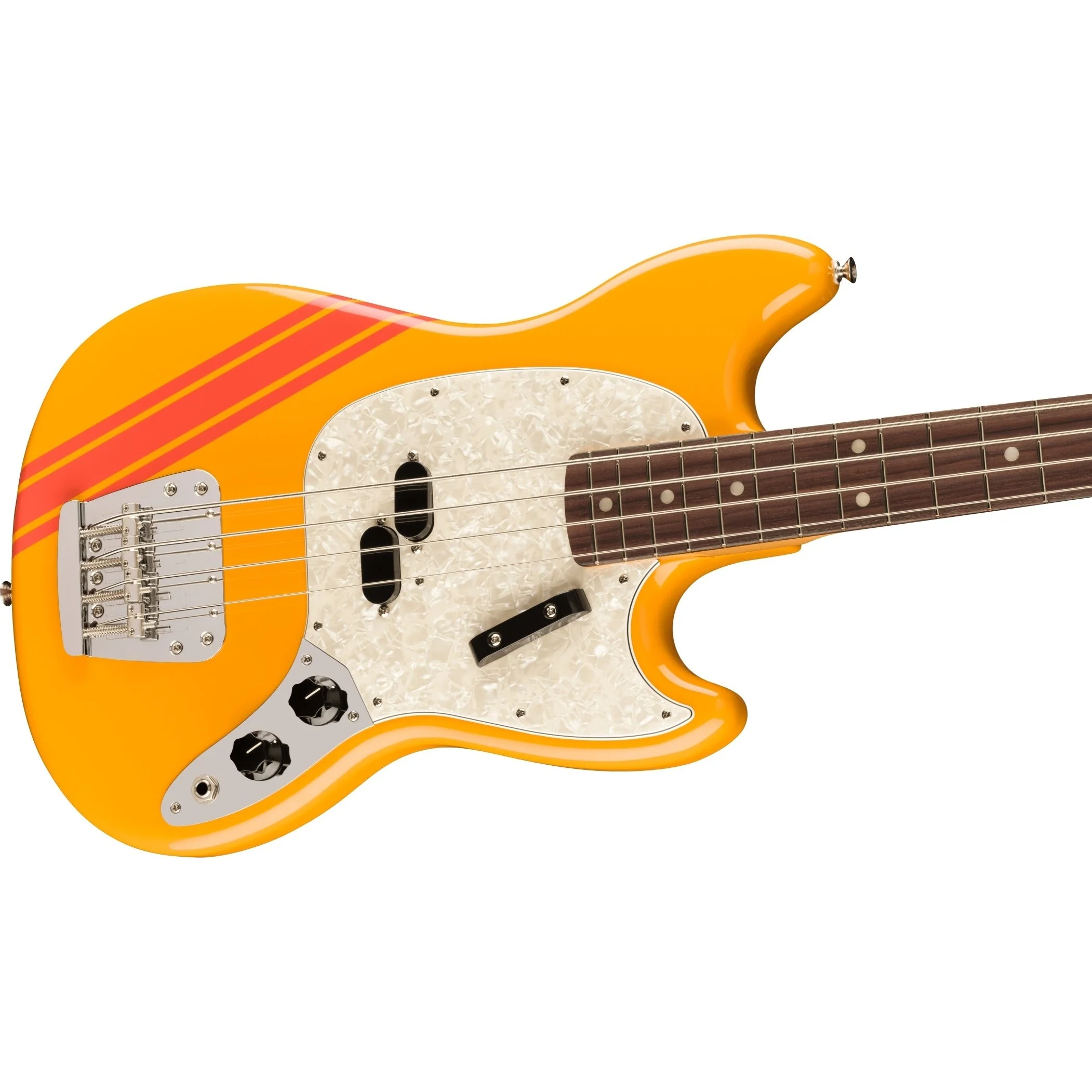 Fender - Vintera® II '70s Competition Mustang® Bass -  Rosewood Fingerboard -  Competition Orange - 014-9260-339 - Image 3