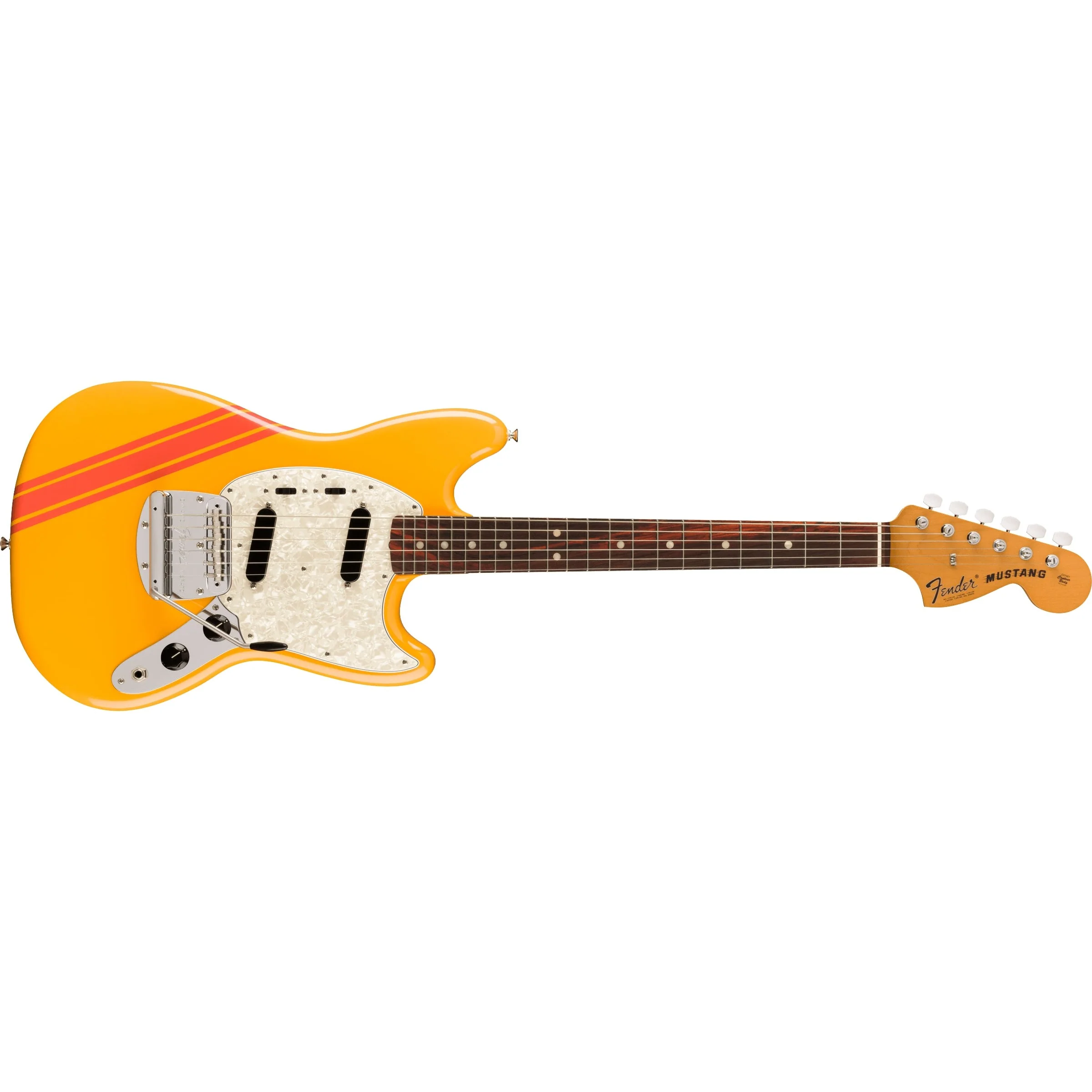 Fender - Vintera® II '70s Competition Mustang® - Rosewood Fingerboard - Competition Orange 014-9130-339