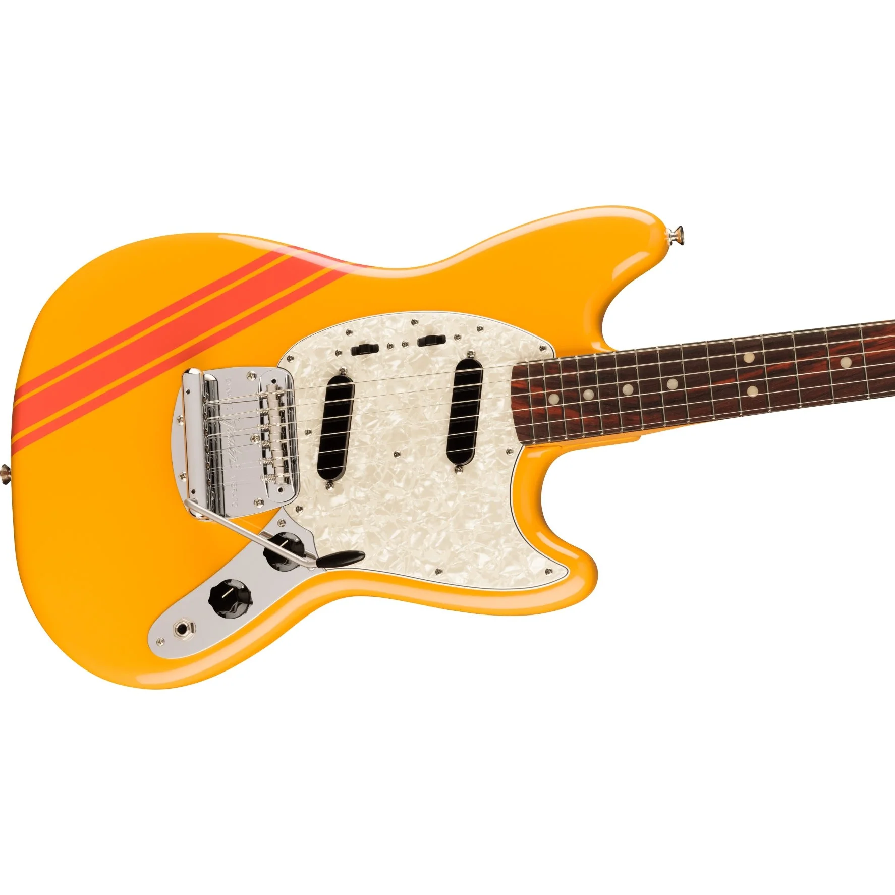 Fender - Vintera® II '70s Competition Mustang® - Rosewood Fingerboard - Competition Orange 014-9130-339 - Image 3