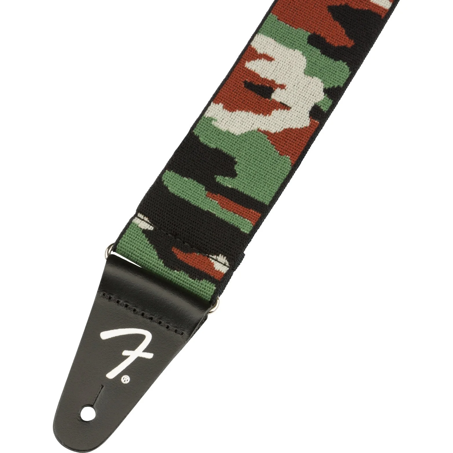 Fender - WeighLess™ 2" Camo Strap  099-0685-100 Woodland Camo - Image 2