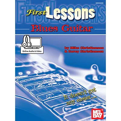 First Lessons Blues Guitar (Book + Online Audio/Video)