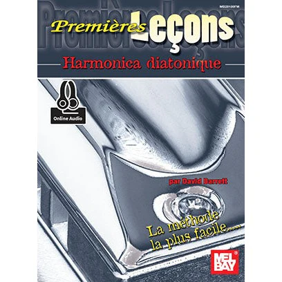 First Lessons: Blues Harmonica French Edition (Book + Online Audio)