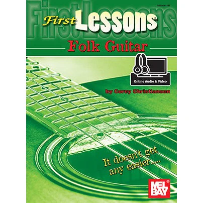 First Lessons Folk Guitar (Book + Online Audio/Video)