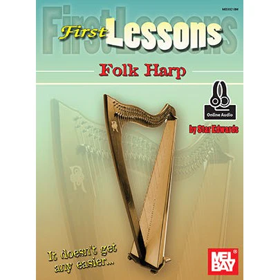 First Lessons Folk Harp (Book + Online Audio)
