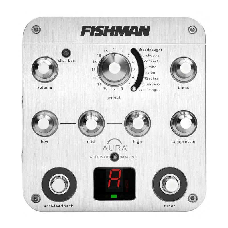 Fishman - Aura® Spectrum DI Preamp PRO-AUR-SPC