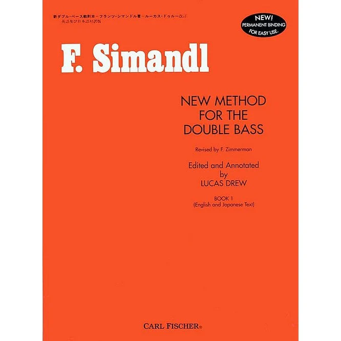 Franz Simandl - New Method for The Double Bass