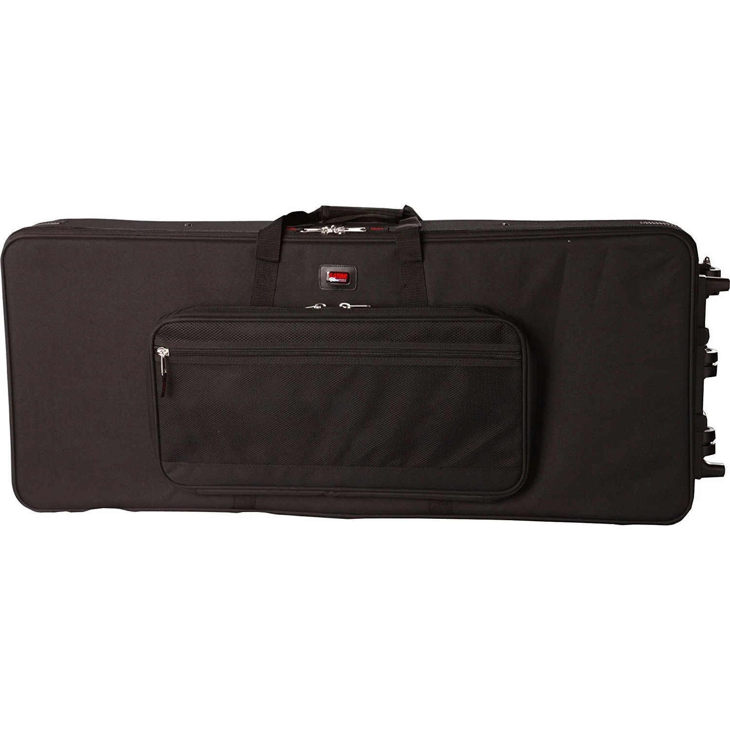 Gator - Slim Line 88-Note Lightweight 54 x 15 x 6 Inches Keyboard Case on Wheels - GK-88-SLIM