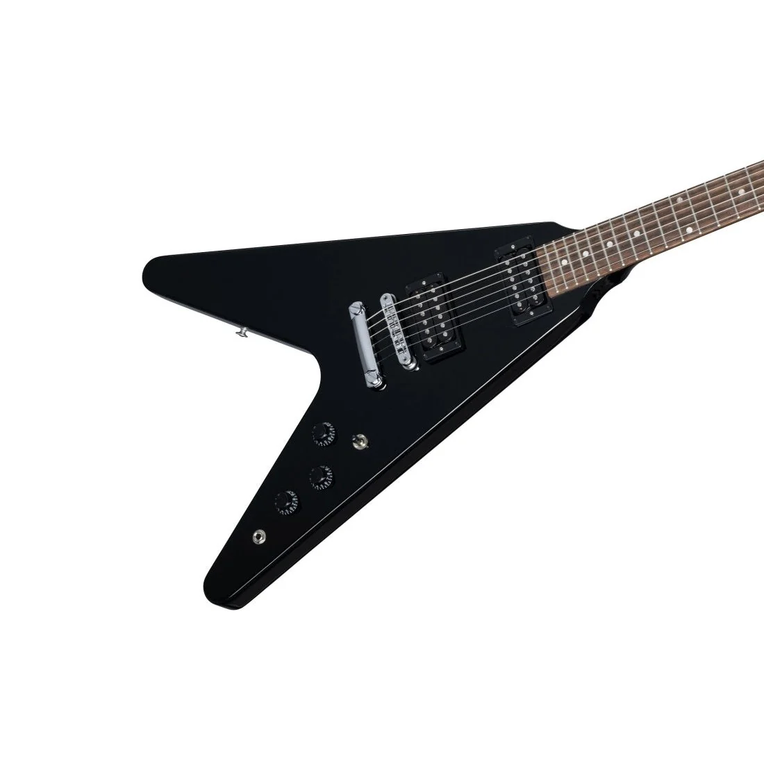 Gibson - 80s Flying V - Ebony - DSVE00EBCH - Image 3