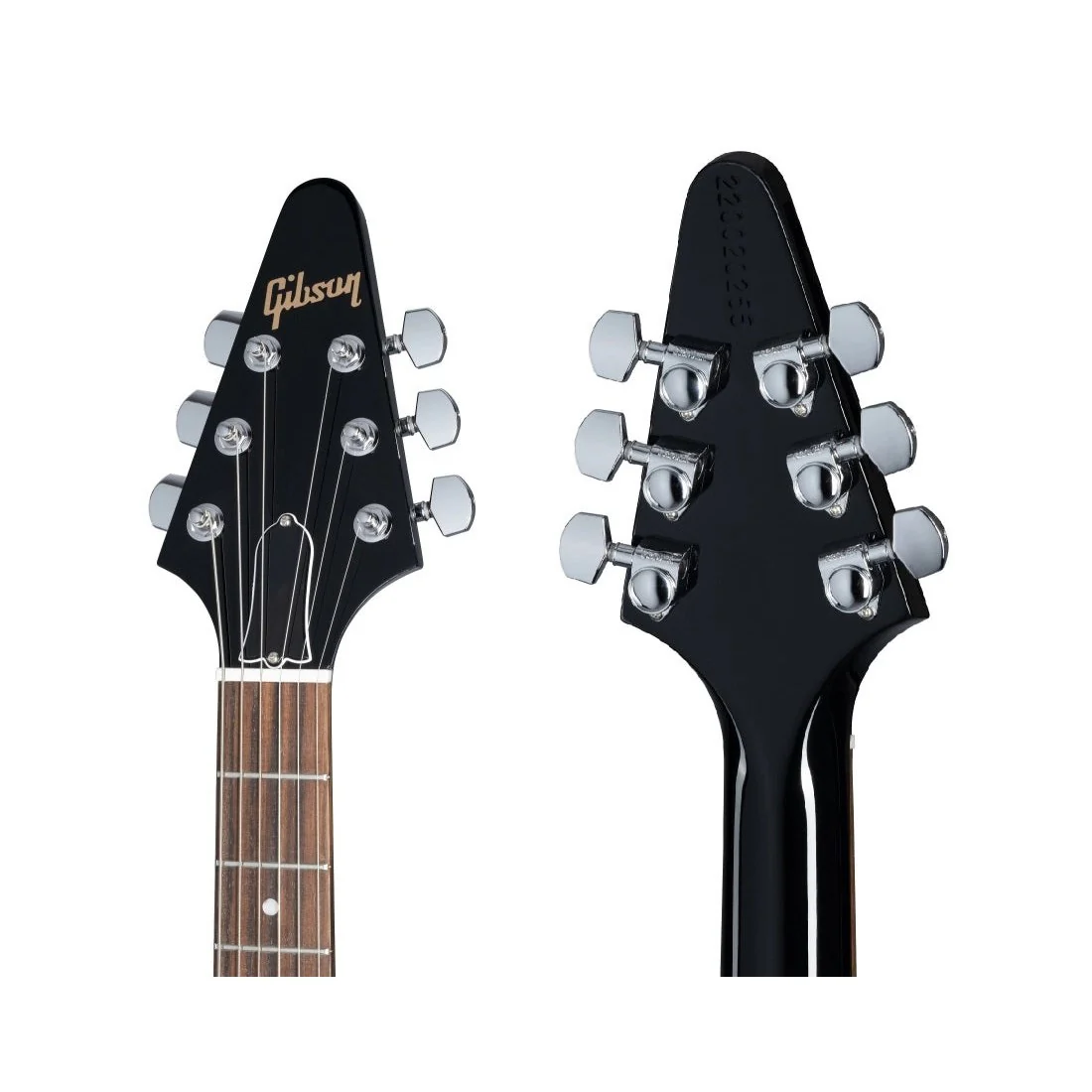 Gibson - 80s Flying V - Ebony - DSVE00EBCH - Image 4