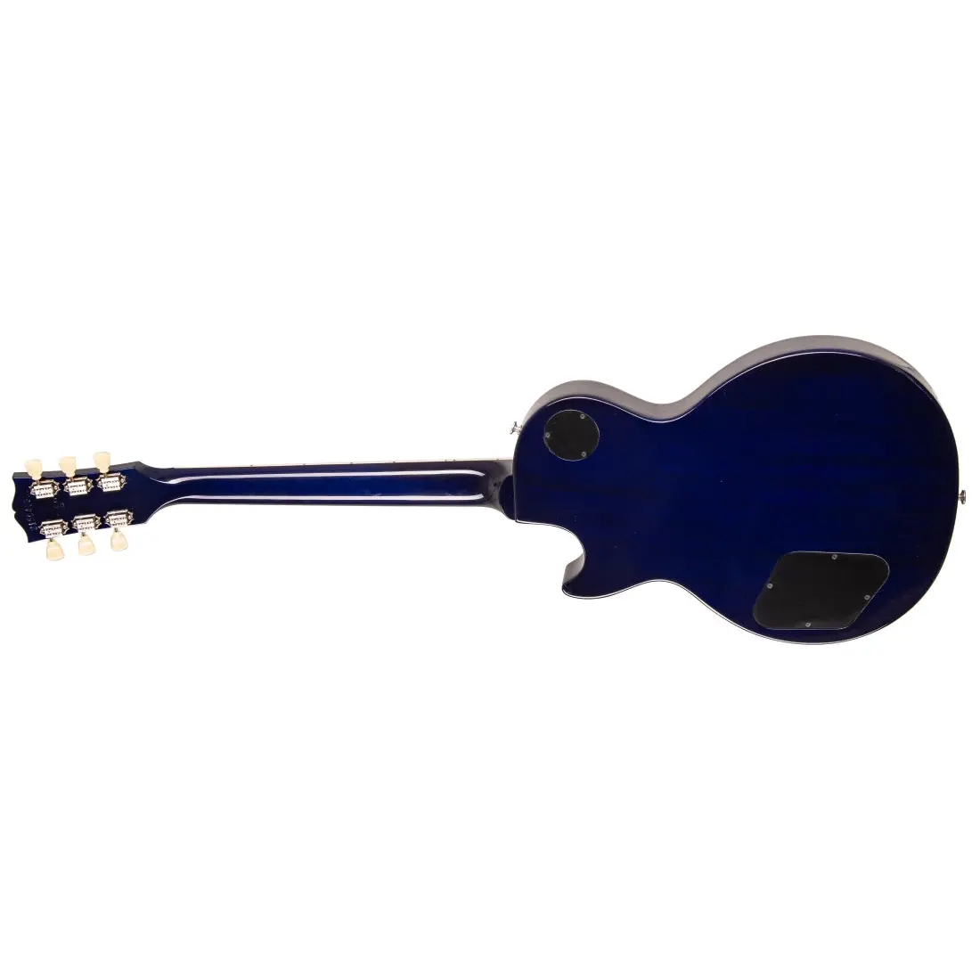 Gibson - Les Paul Studio Electric Guitar with Softshell Case - Blueberry Burst -LPST01B9CH - Image 3