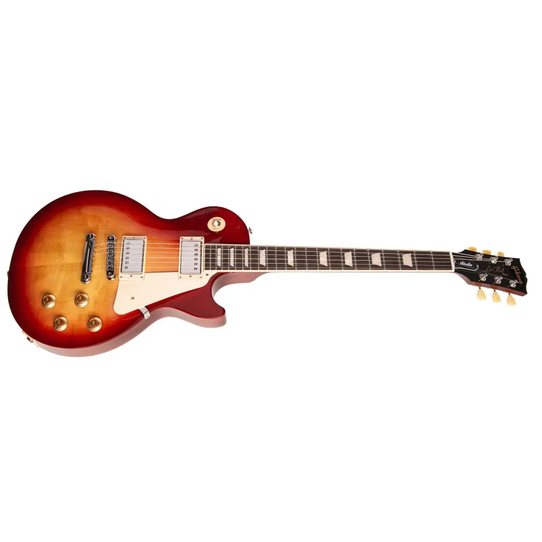 Gibson - Les Paul Studio Electric Guitar with Softshell Case - Heritage Cherry Sunburst -  LPST01HSCH - Image 3