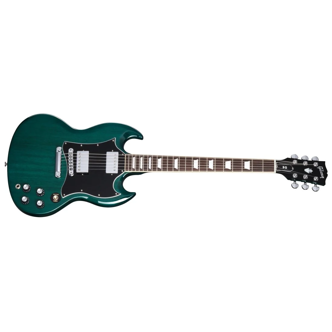 Gibson - SG Standard w/Softshell Case - Translucent Teal - SGS00TLCH