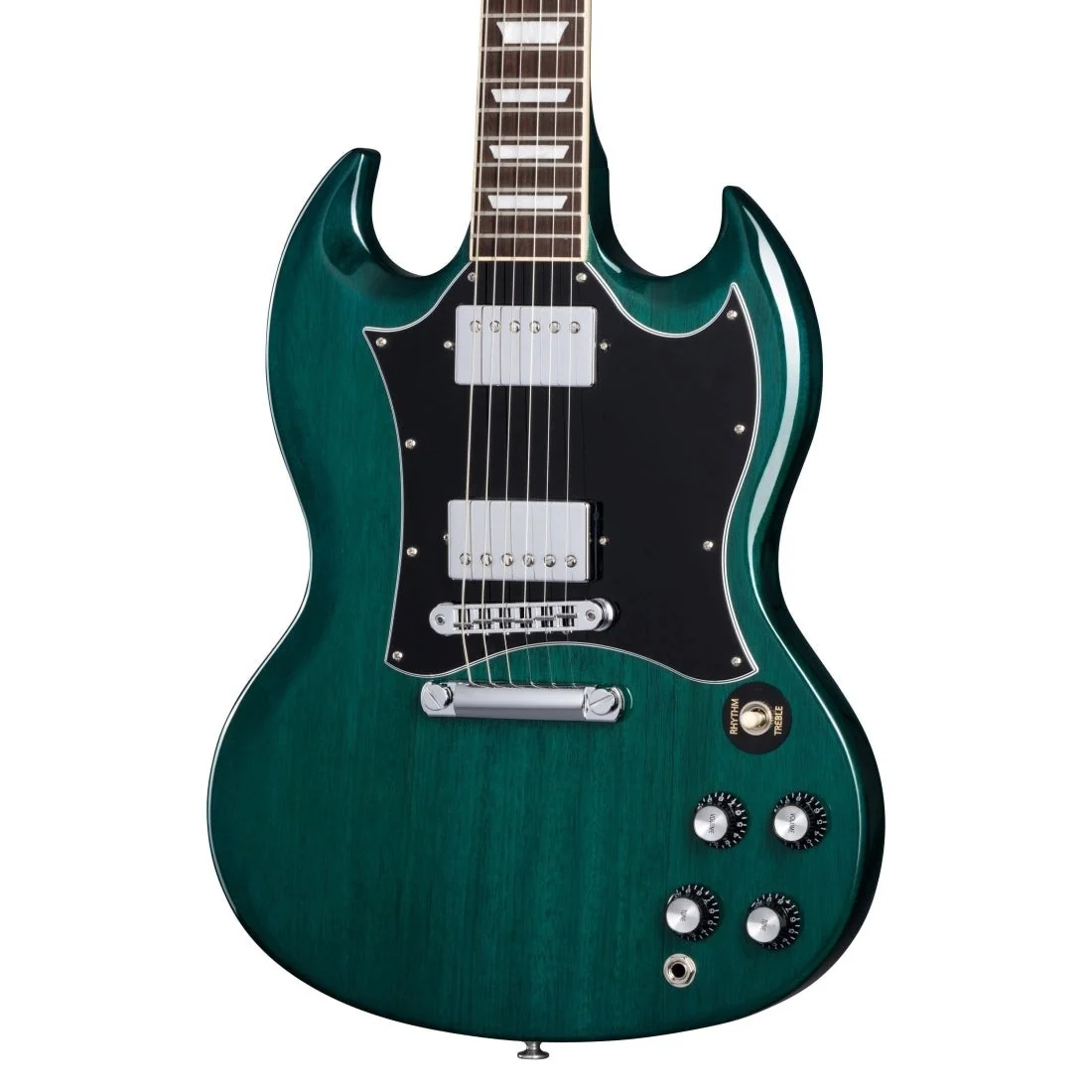 Gibson - SG Standard w/Softshell Case - Translucent Teal - SGS00TLCH - Image 3