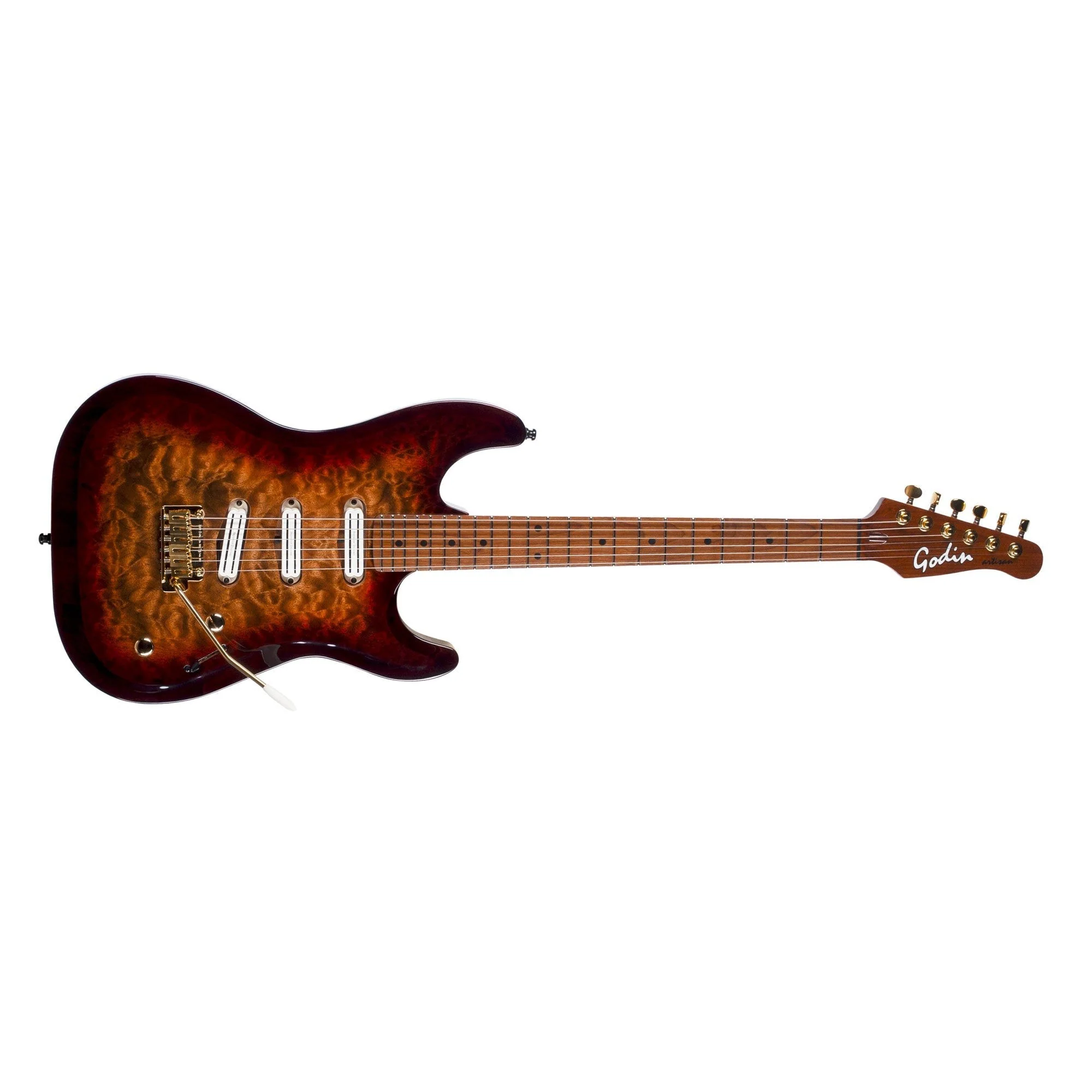 Godin - Artisan ST-III Whiskey Burst MN - 053469