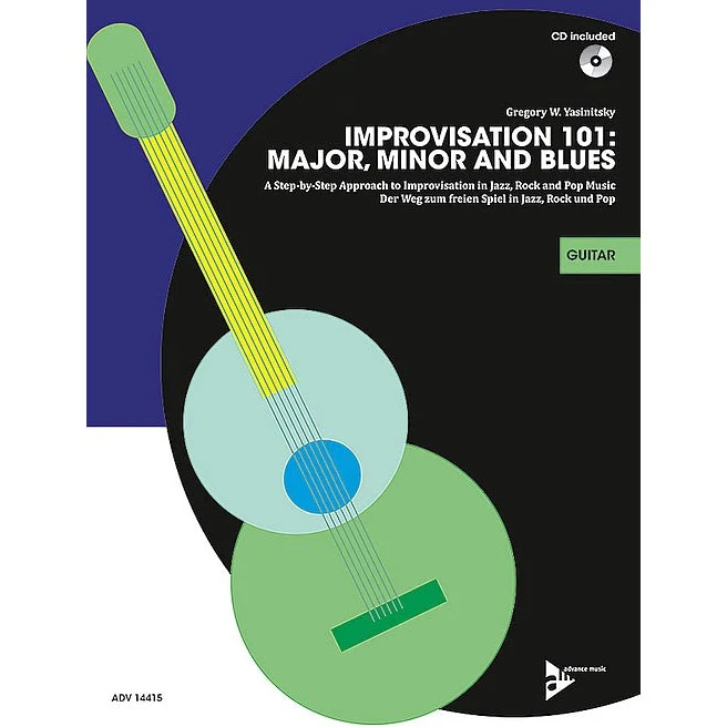Gregory W. Yasinitsky - Improvisation 101: Major, Minor, and Blues - Guitar Book & CD