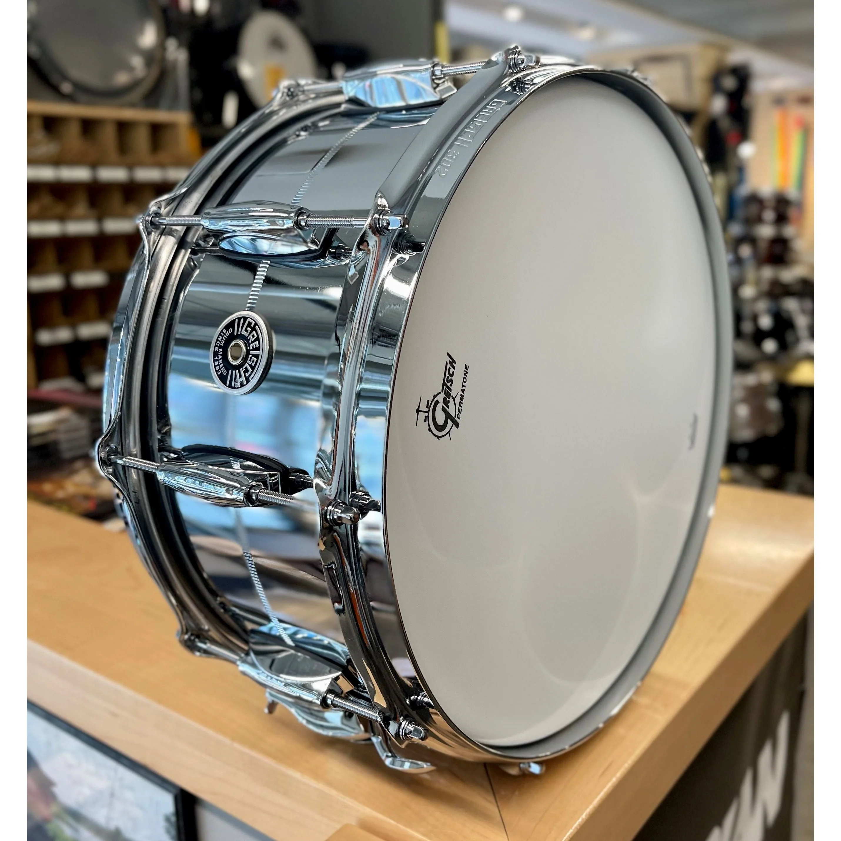 Gretsch - Brooklyn Chrome Over Steel Snare 6.5x14 GB4164S - Image 3