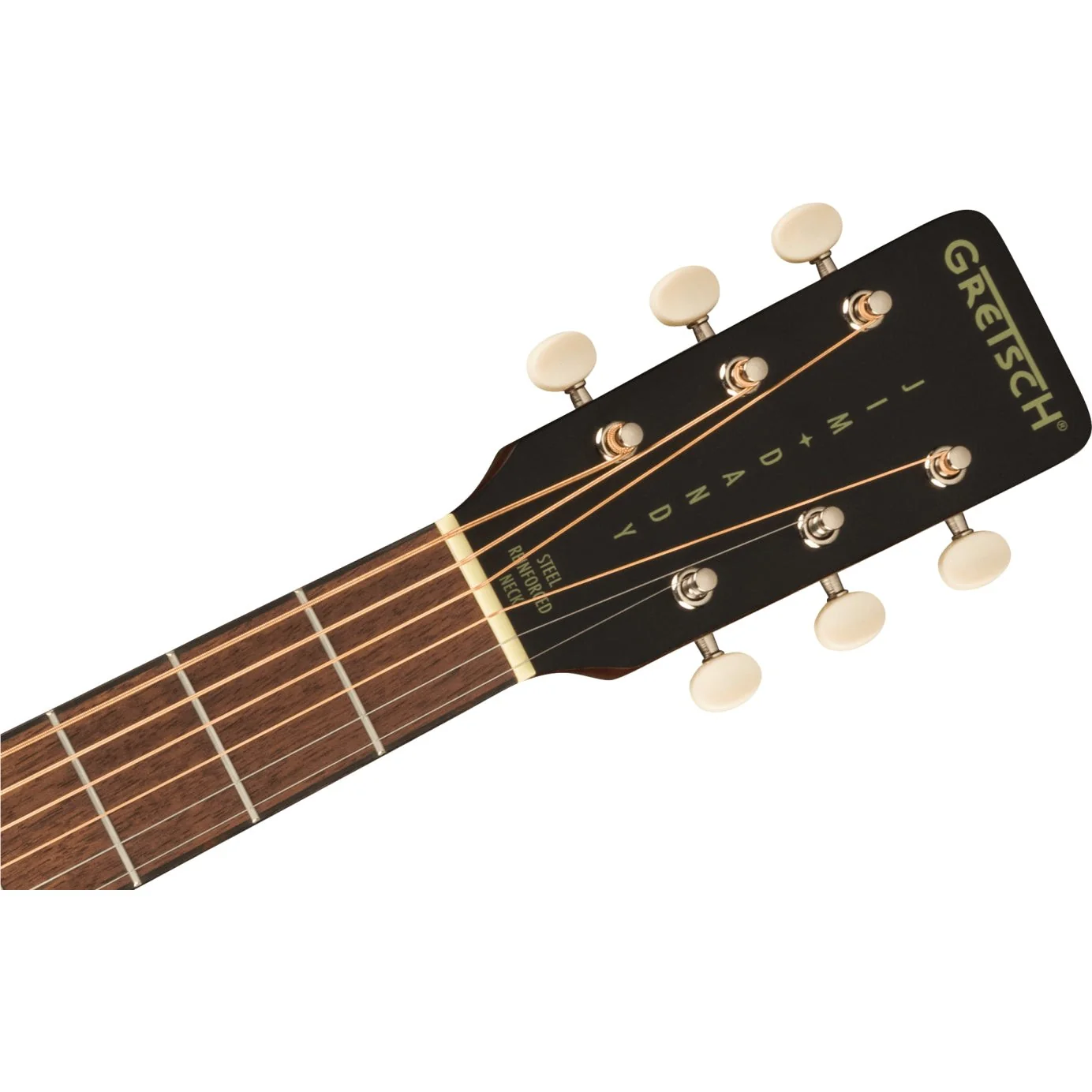 Gretsch - Deltoluxe Dreadnought -  Walnut Fingerboard -  Tortoiseshell Pickguard -  Black Top  - 271-1230-511 - Image 3