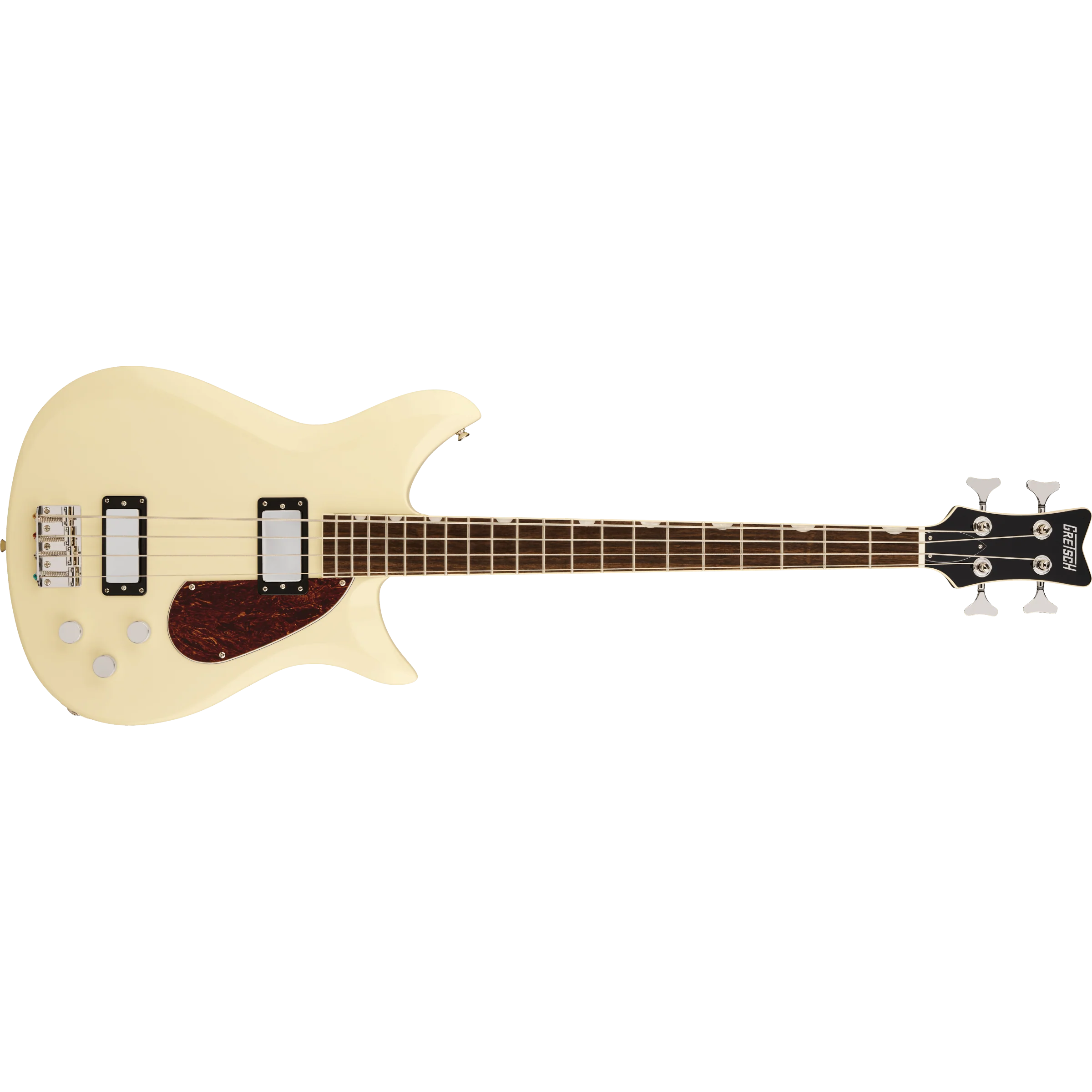 Gretsch - Electromatic® CVT Bass Double-Cut - Laurel Fingerboard - Vintage White