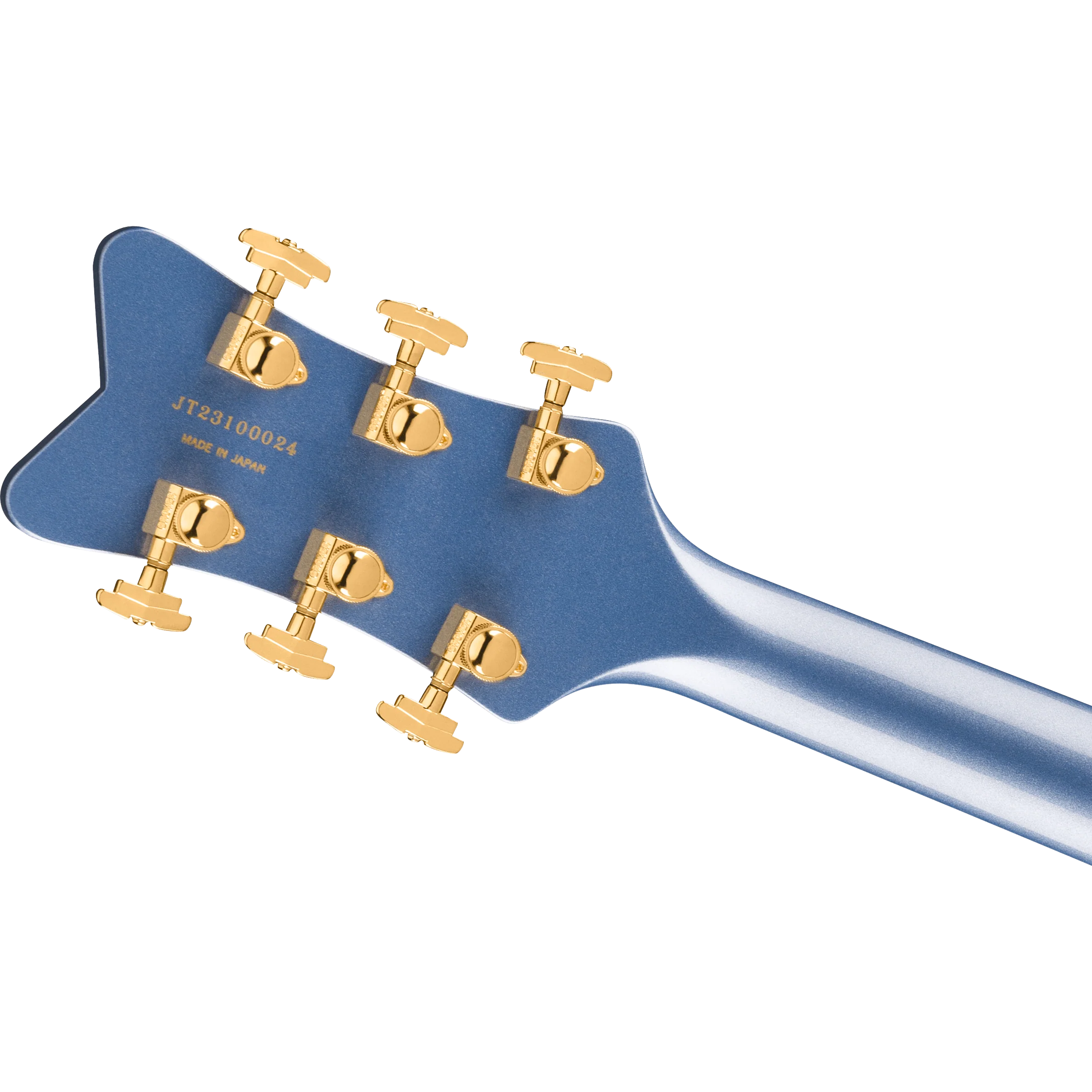 Gretsch - Falcon™ Hollow Body with String-Thru Bigsby® and Gold Hardware - Ebony Fingerboard - Cerulean Smoke - 240-1564-866 - Image 6