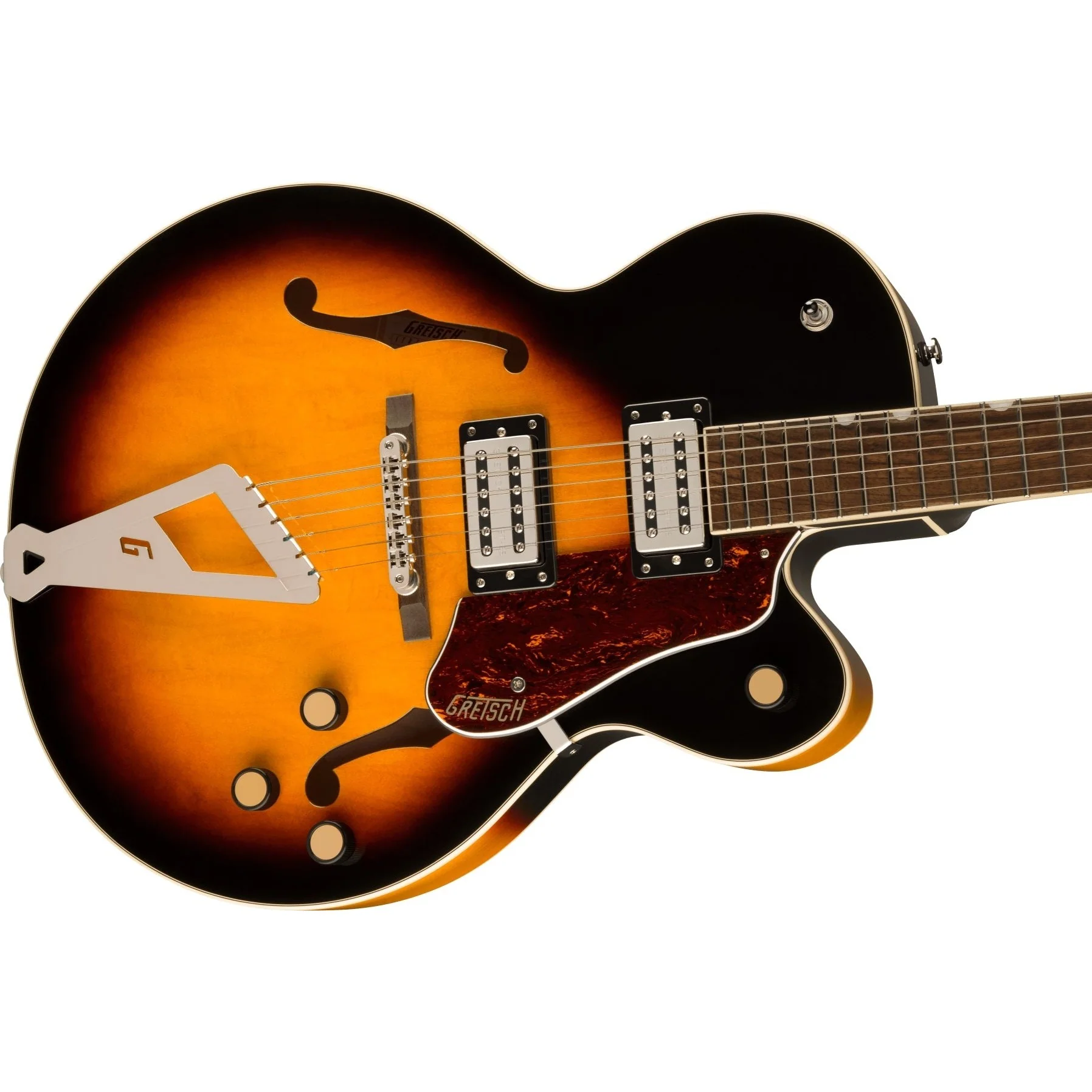 Gretsch - G2420 Streamliner™ Hollow Body with Chromatic II - Laurel Fingerboard - Broad'Tron™ BT-3S Pickups - Aged Brooklyn Burst - 281-7000-537 - Image 3