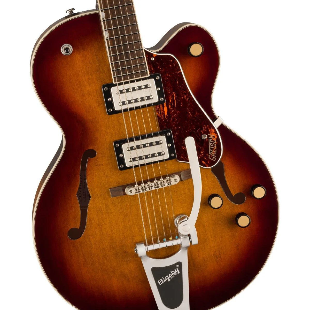 Gretsch - G2420T Streamliner™ Hollow Body with Bigsby® - Laurel Fingerboard - Broad'Tron™ BT-3S Pickups - Havana Burst - 280-7200-531 - Image 4
