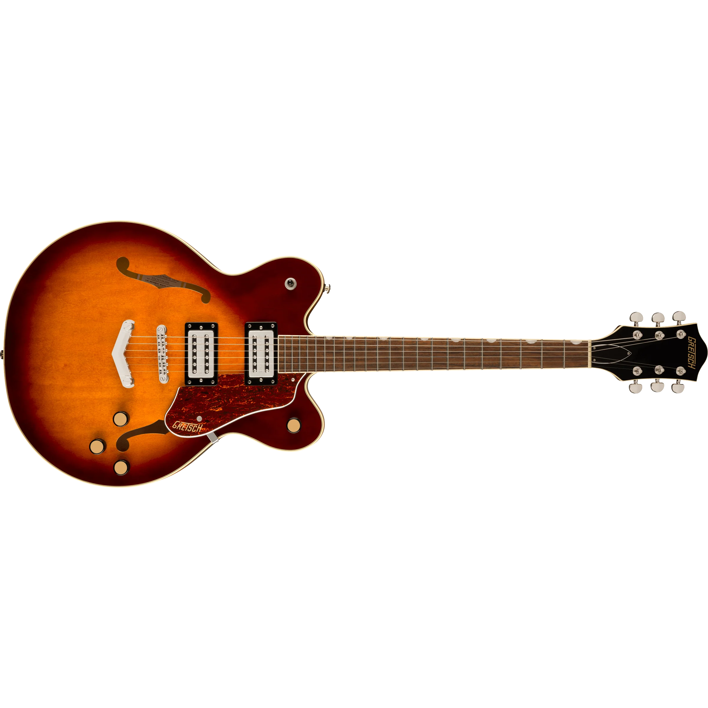 Gretsch - G2622 Streamliner™ Center Block Double-Cut with V-Stoptail - Laurel Fingerboard - Broad’Tron™ BT-3S Pickups - Forge Glow - 281-7050-597