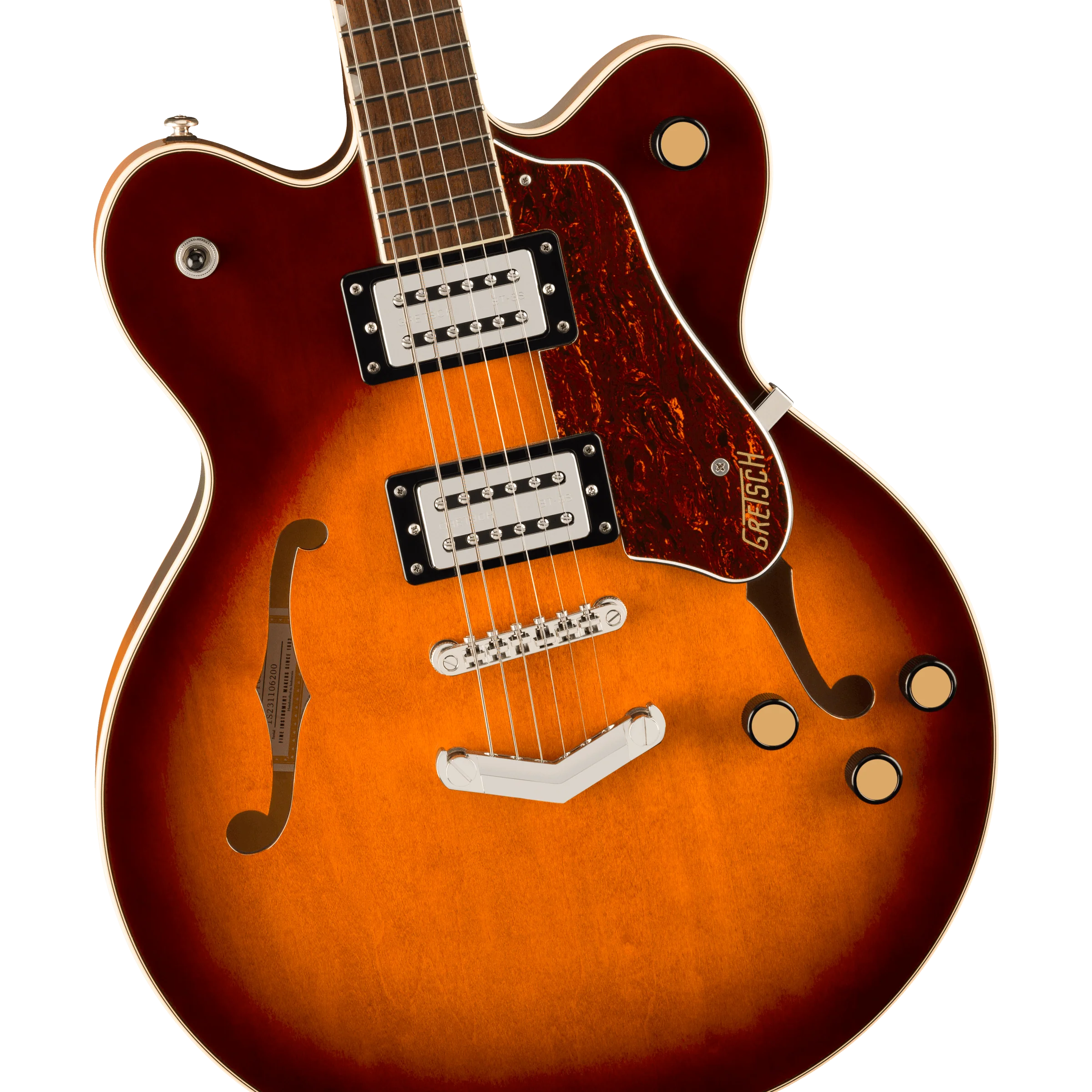 Gretsch - G2622 Streamliner™ Center Block Double-Cut with V-Stoptail - Laurel Fingerboard - Broad’Tron™ BT-3S Pickups - Forge Glow - 281-7050-597 - Image 3