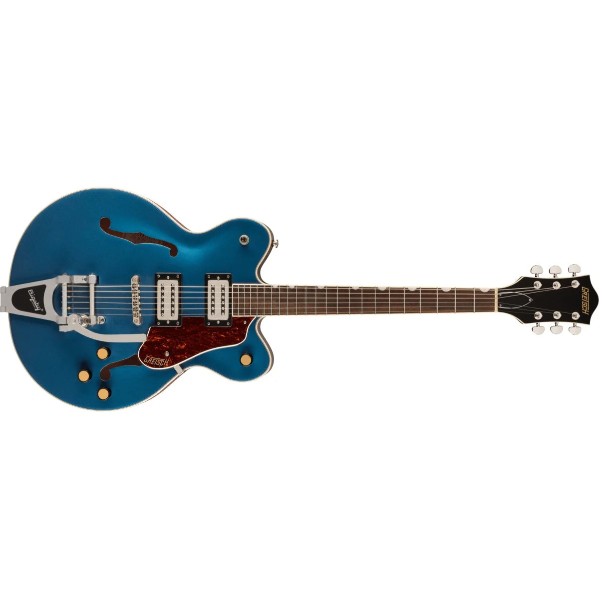 Gretsch - G2622T Streamliner™ Center Block Double-Cut with Bigsby® - Laurel Fingerboard - Broad’Tron™ BT-3S Pickups - Dark Denim - 280-7250-560