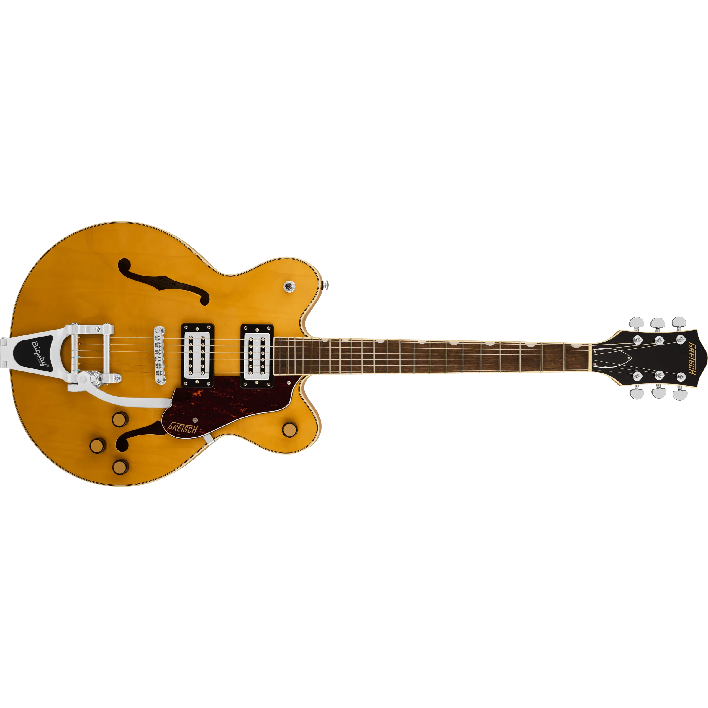 Gretsch - G2622T Streamliner™ Center Block Double-Cut with Bigsby® - Laurel Fingerboard - Broad’Tron™ BT-3S Pickups - Village Amber