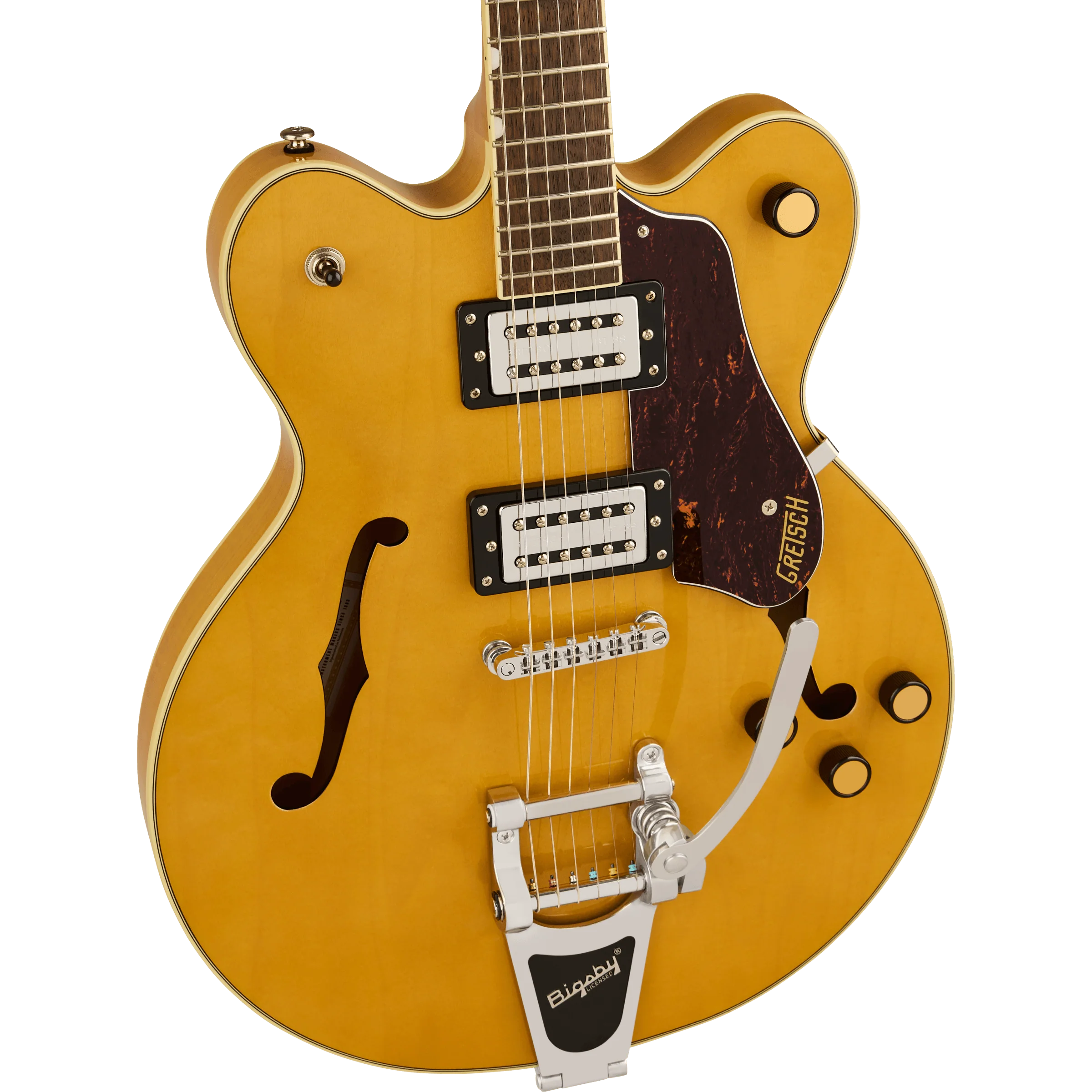 Gretsch - G2622T Streamliner™ Center Block Double-Cut with Bigsby® - Laurel Fingerboard - Broad’Tron™ BT-3S Pickups - Village Amber - Image 4