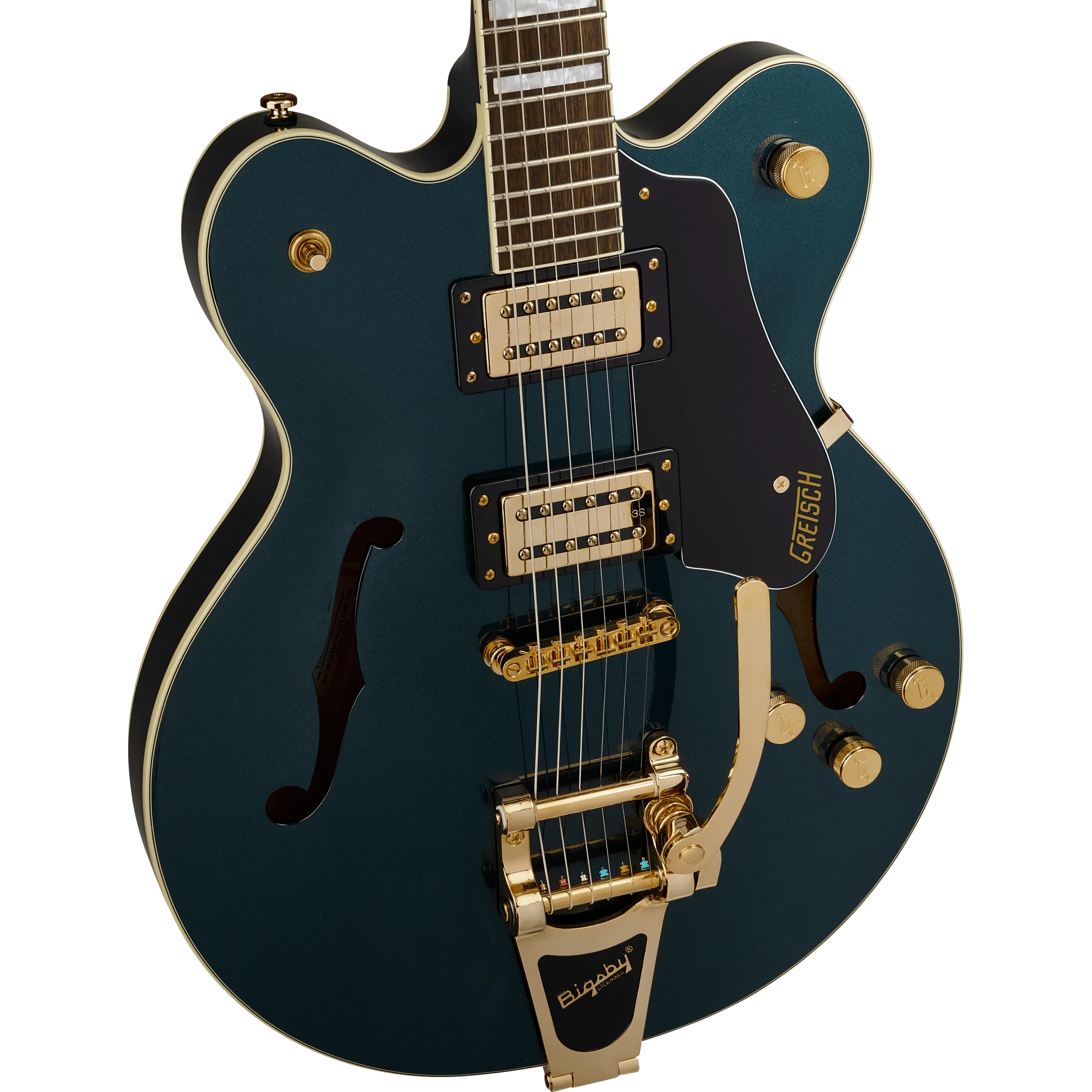 Gretsch - G2622TG Streamliner™ Center Block Double-Cut with Bigsby® LTD - Laurel Fingerboard - Broad’Tron™ BT-3S Pickups - Midnight Sapphire - 280-7261-533 - Image 3