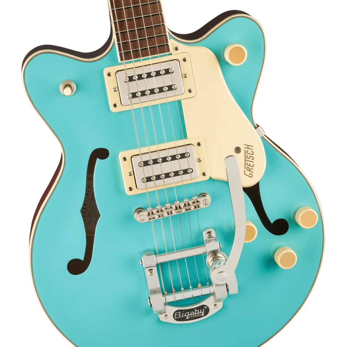 Gretsch - G2655T Streamliner™ Center Block Jr. Double-Cut with Bigsby® - Laurel Fingerboard - Tropico - 280-7200-525 - Image 4