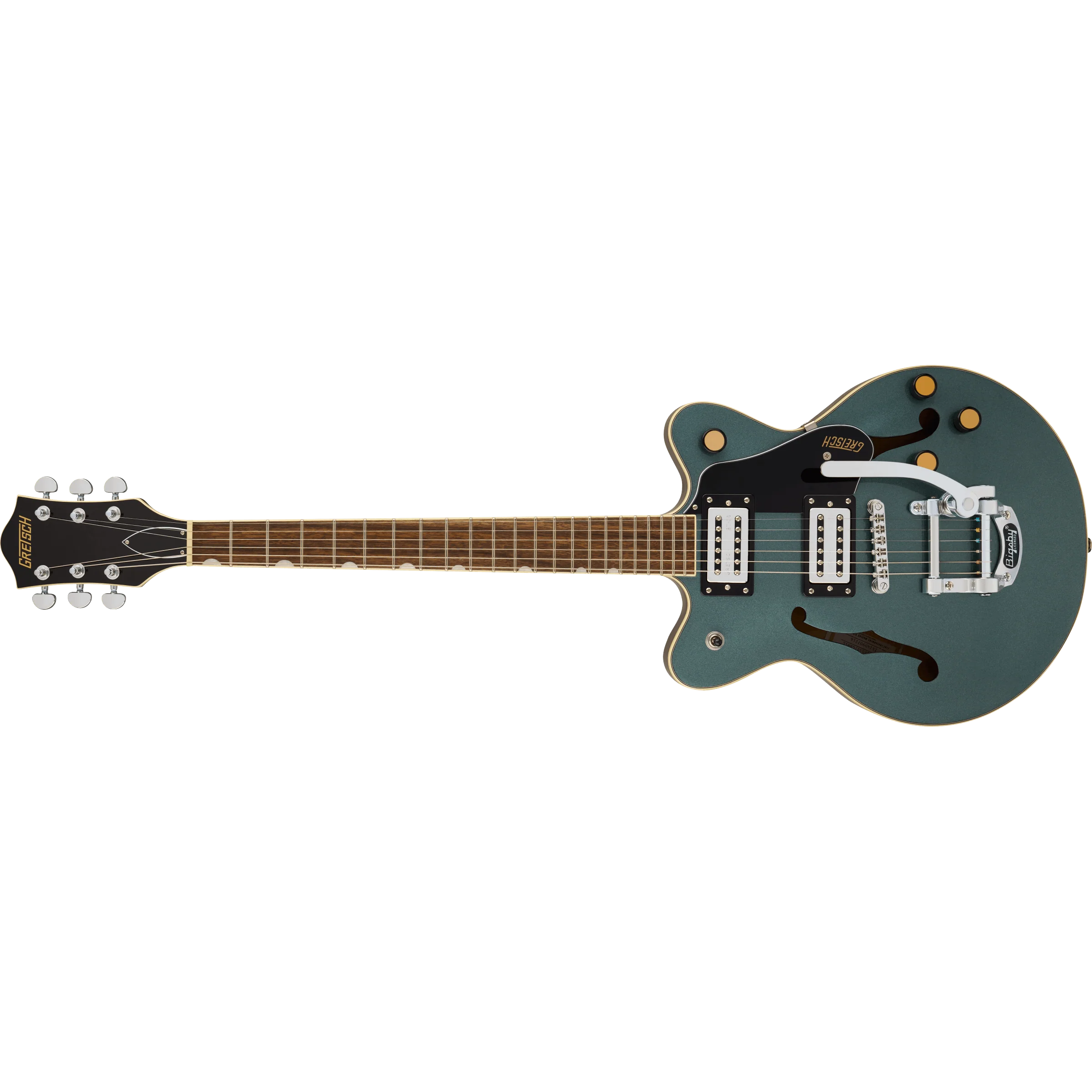 Gretsch - G2655T Streamliner™ Center Block Jr. Double-Cut with Bigsby® - Laurel Fingerboard -  Gunmetal - Image 2