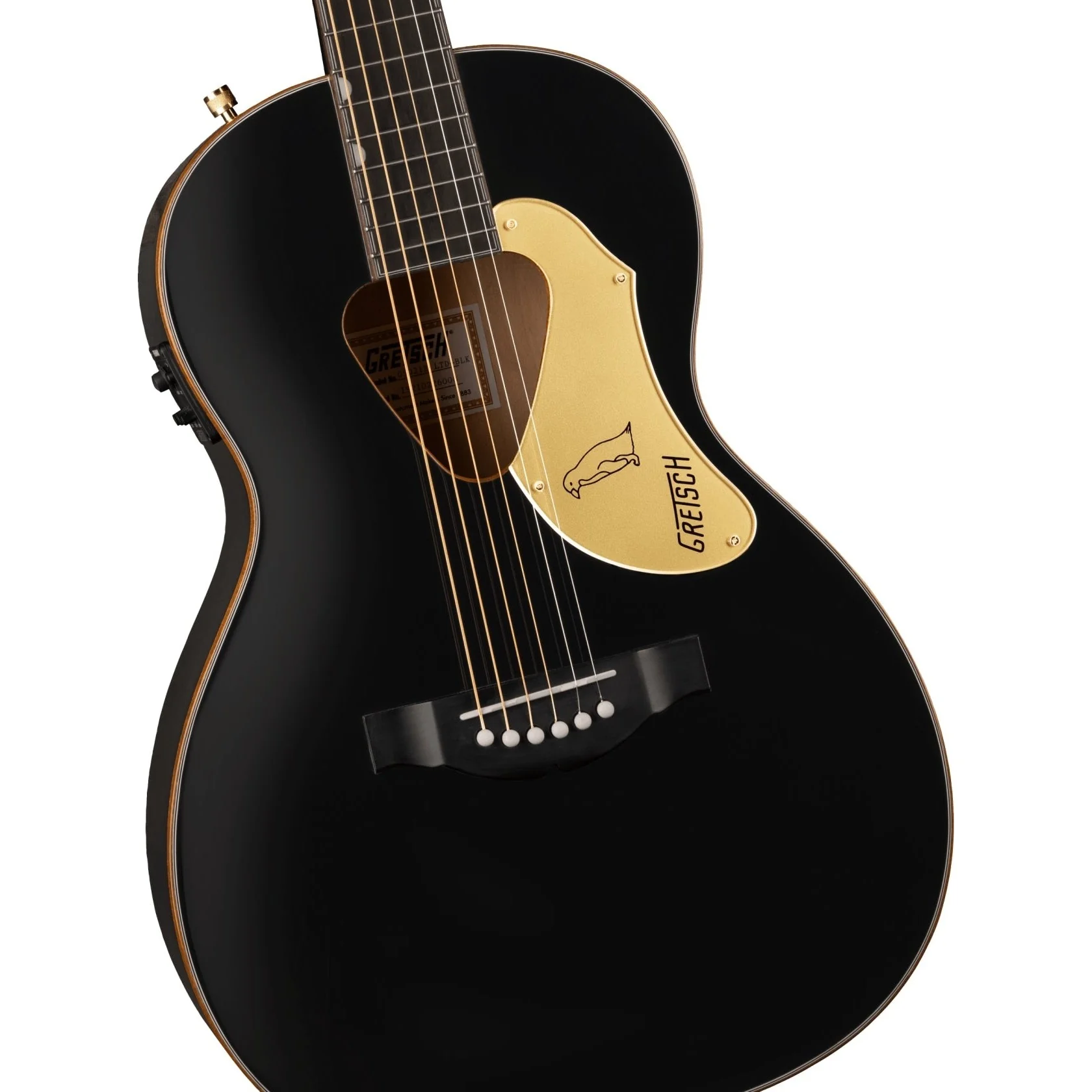 Gretsch - G5021E Rancher™ Penguin™ Parlor Acoustic/Electric - Black 271-4015-506