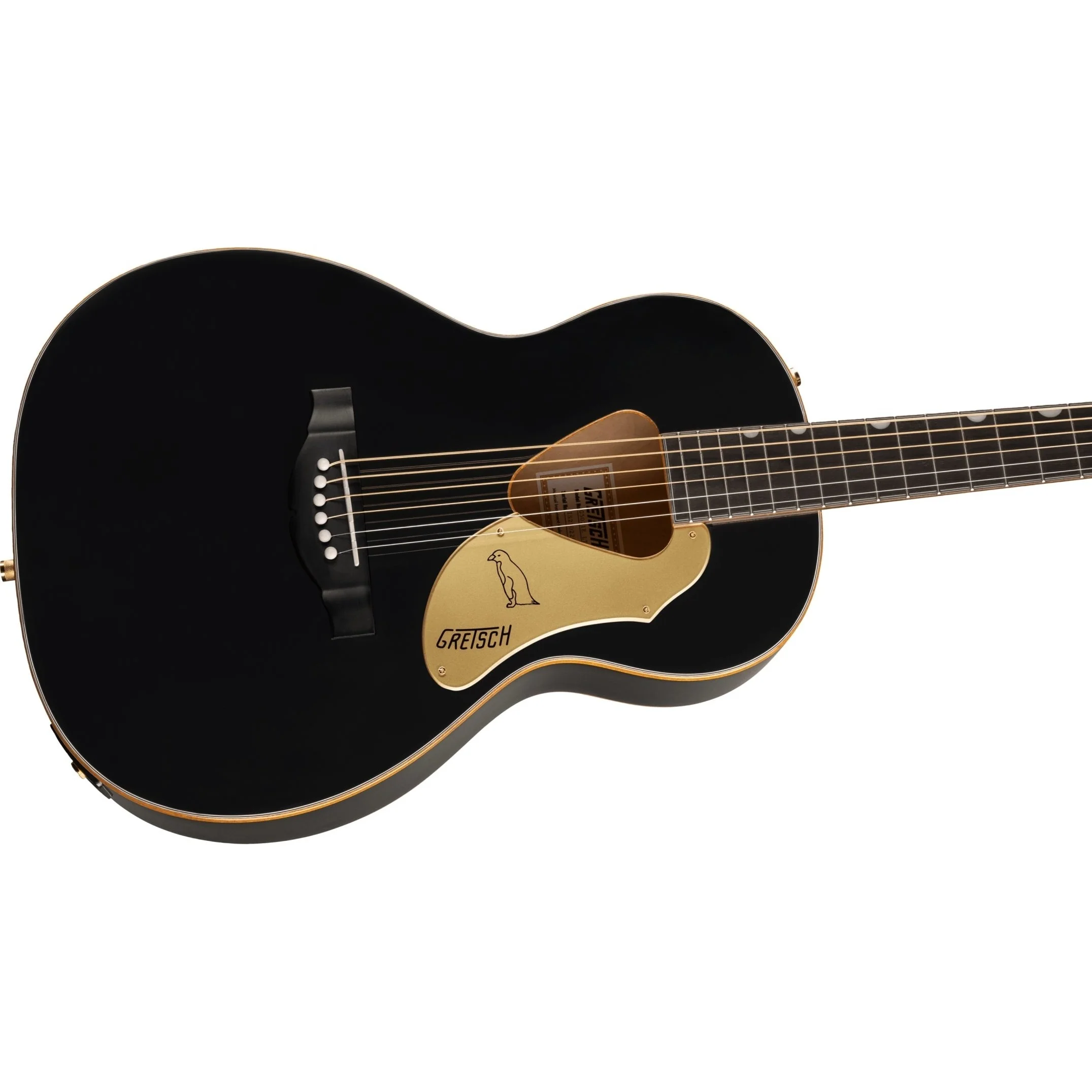 Gretsch - G5021E Rancher™ Penguin™ Parlor Acoustic/Electric - Black 271-4015-506 - Image 2