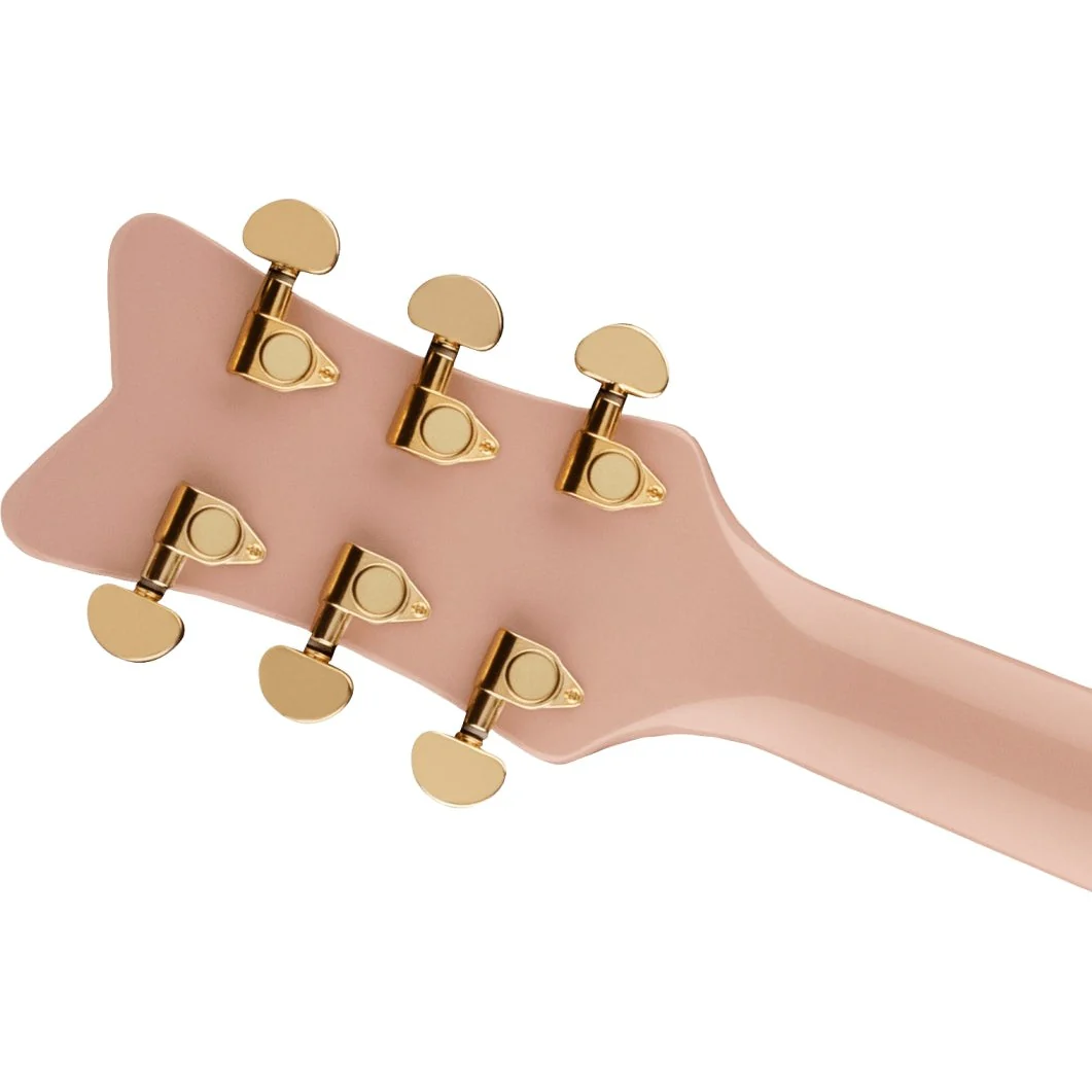 Gretsch - G5021E Rancher™ Penguin™ Parlor Acoustic/Electric - Shell Pink 271-4014-556 - Image 3