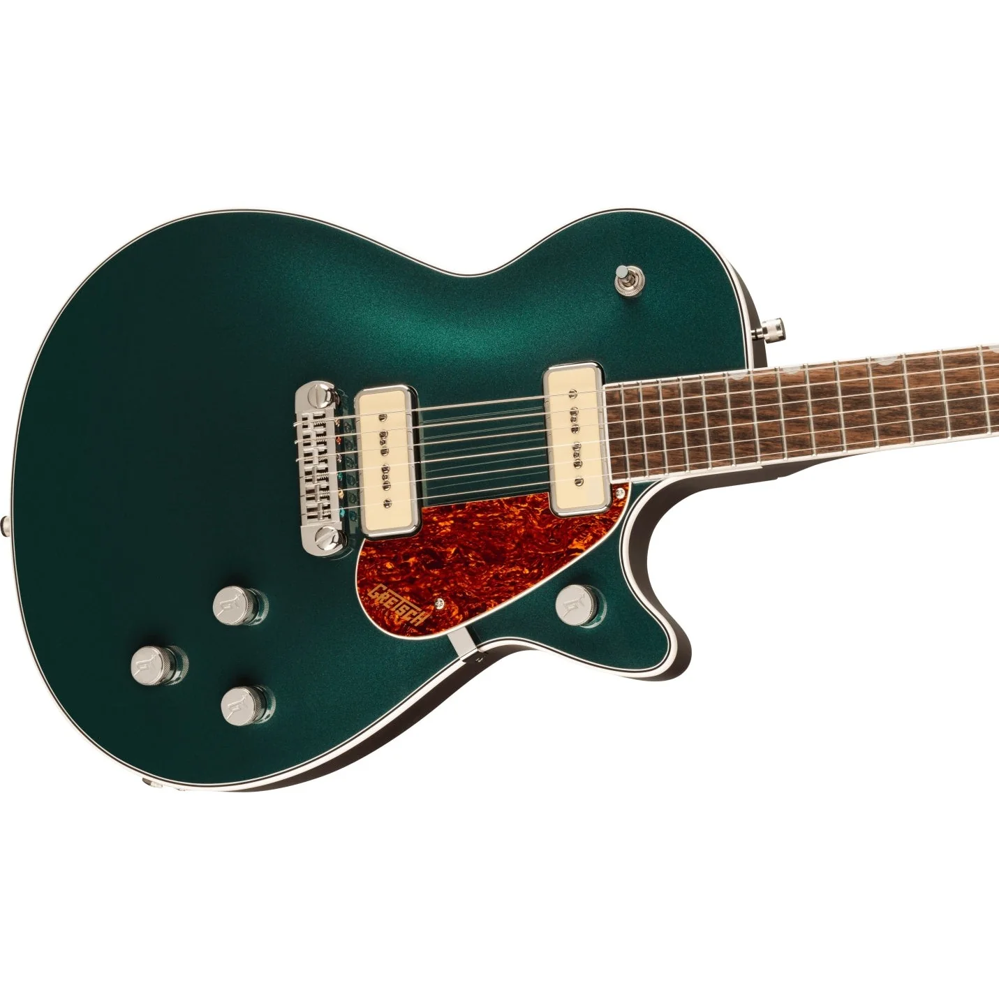 Gretsch - G5210-P90 Electromatic® Jet™ Two 90 Single-Cut with Wraparound - Laurel Fingerboard - Cadillac Green 251-7190-546 - Image 3