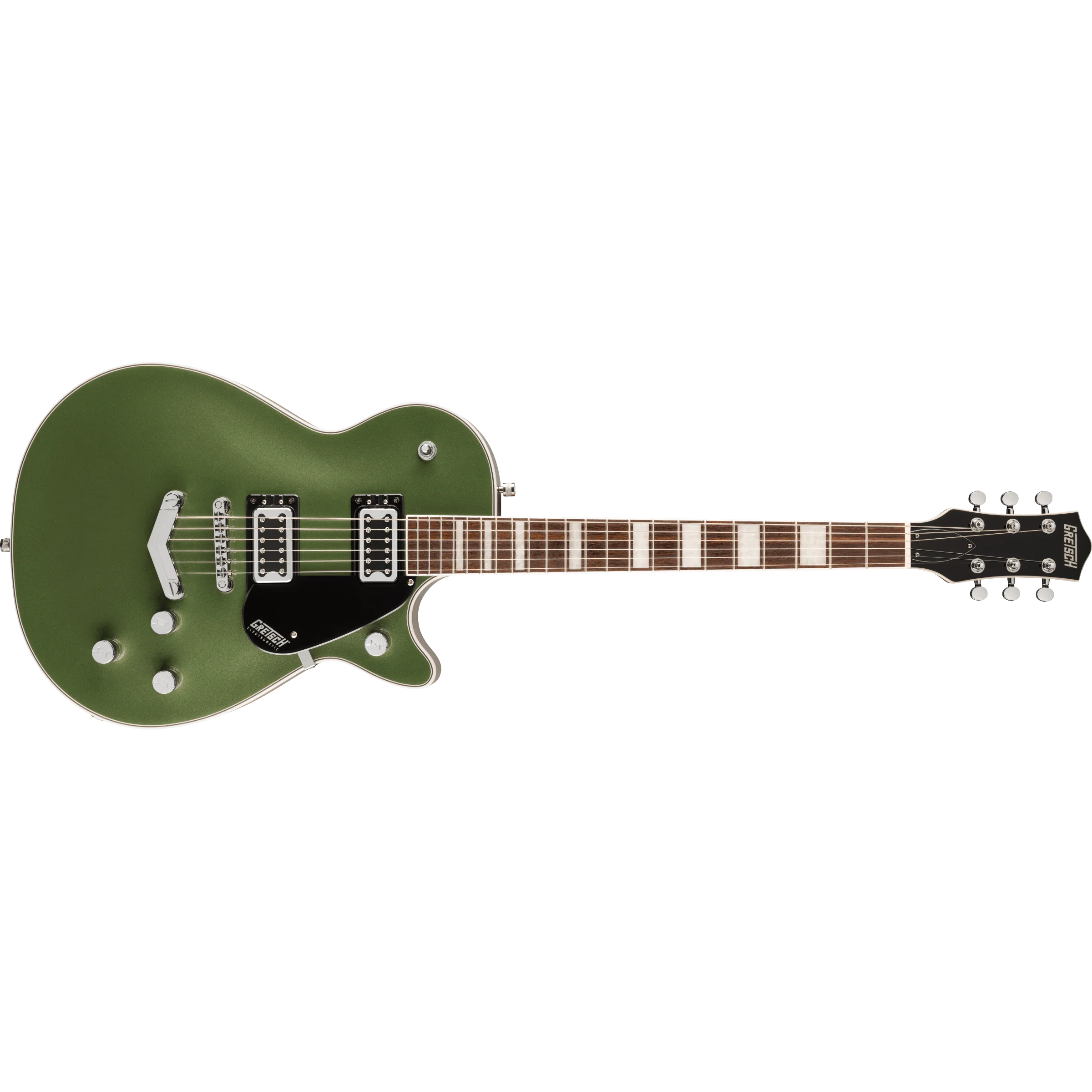 Gretsch - G5220 Electromatic® Jet™ BT Single-Cut with V-Stoptail - Laurel Fingerboard - Olive Metallic - 251-7110-598