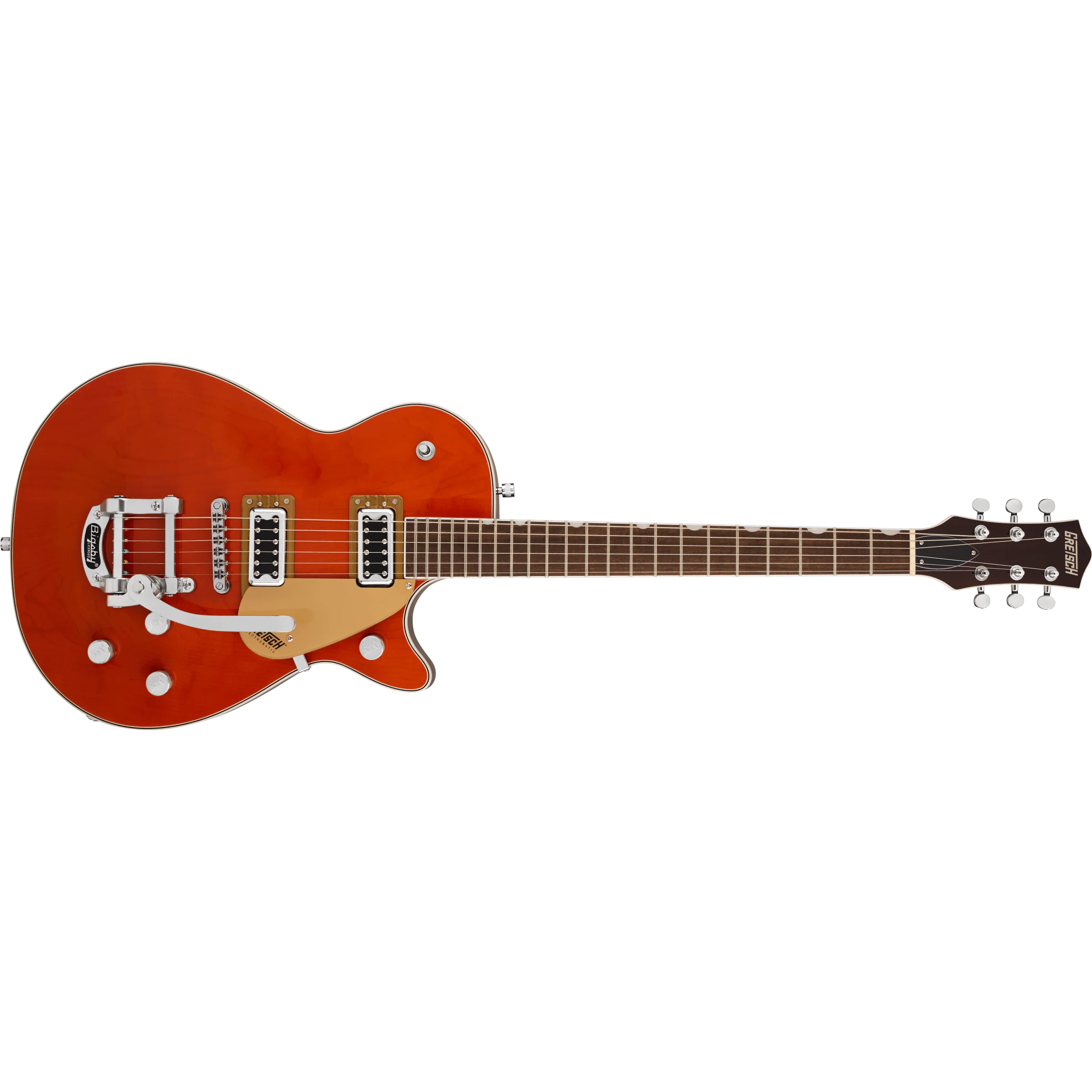 Gretsch - G5230T Electromatic® Jet™ FT Single-Cut with Bigsby® - Laurel Fingerboard - Orange Stain - 250-7210-512